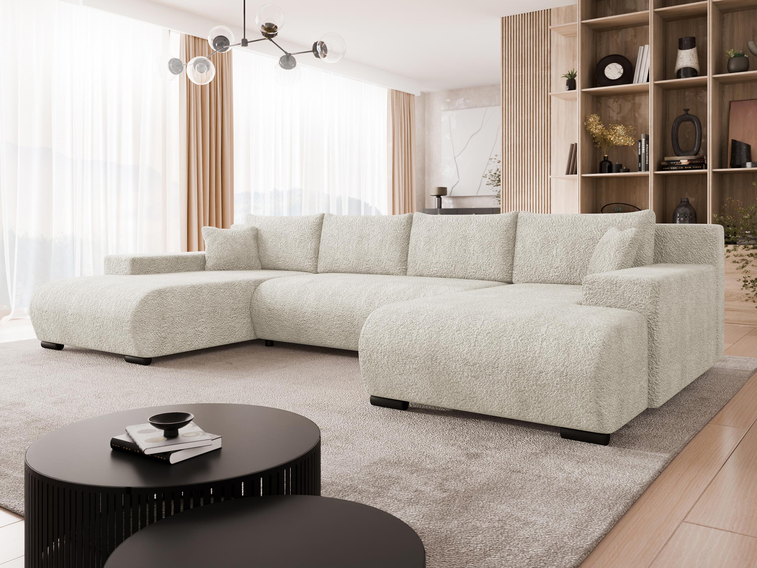 Corner sofa Comfivo Equus (Coral 65)