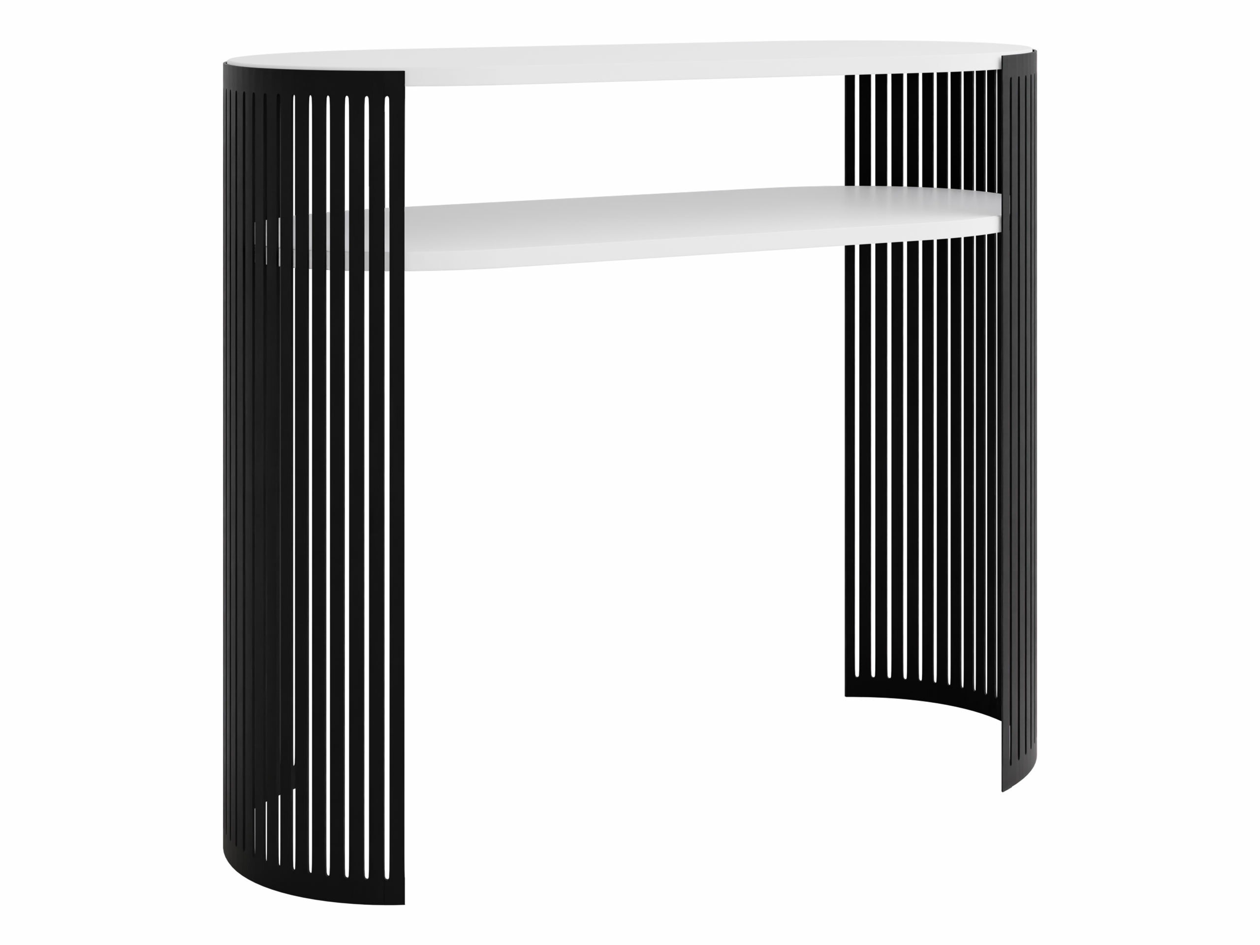 Console table Civer (Black + White)