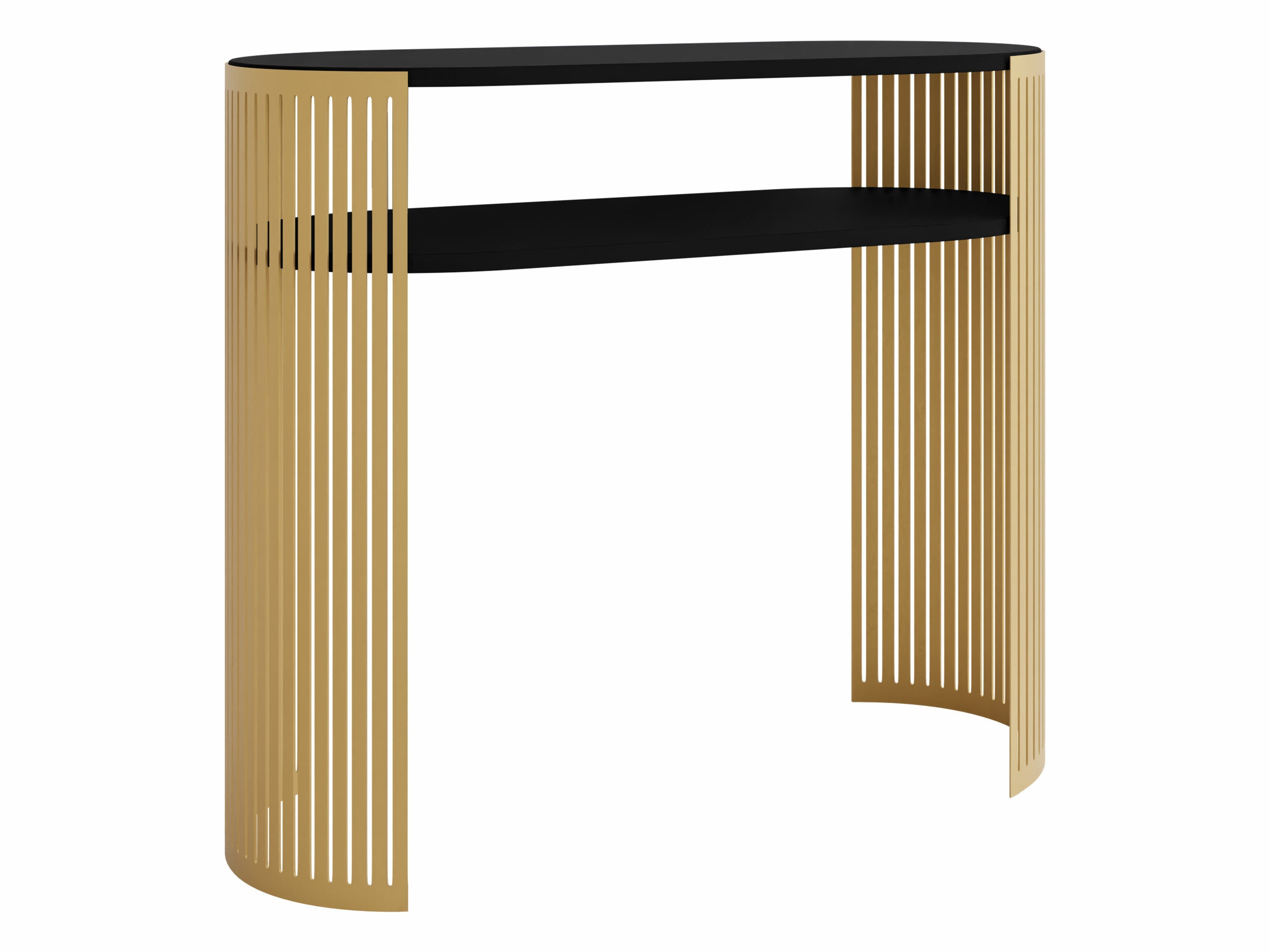 Console table Civer II (Golden + Black)