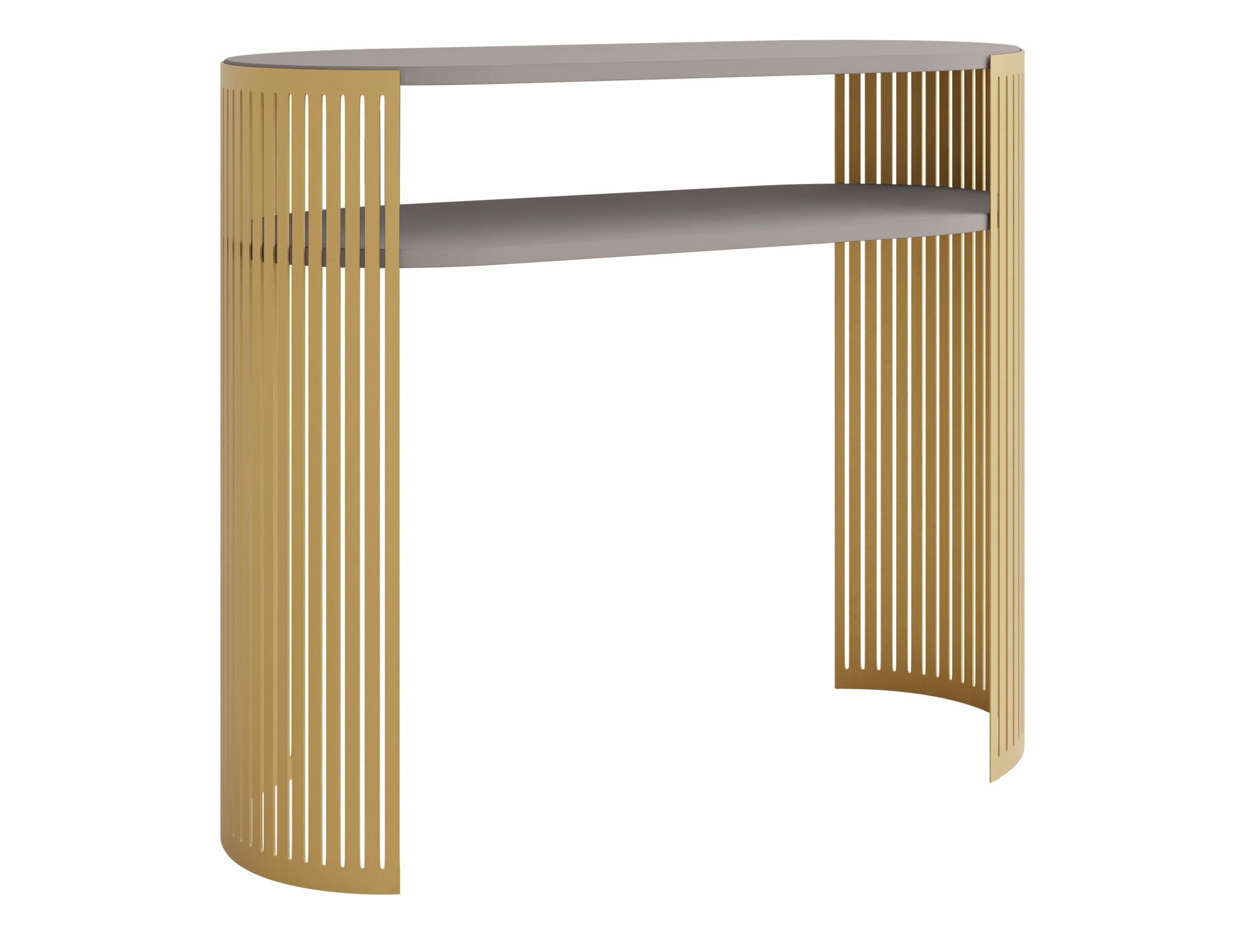 Console table Civer II (Golden + Cashmere)