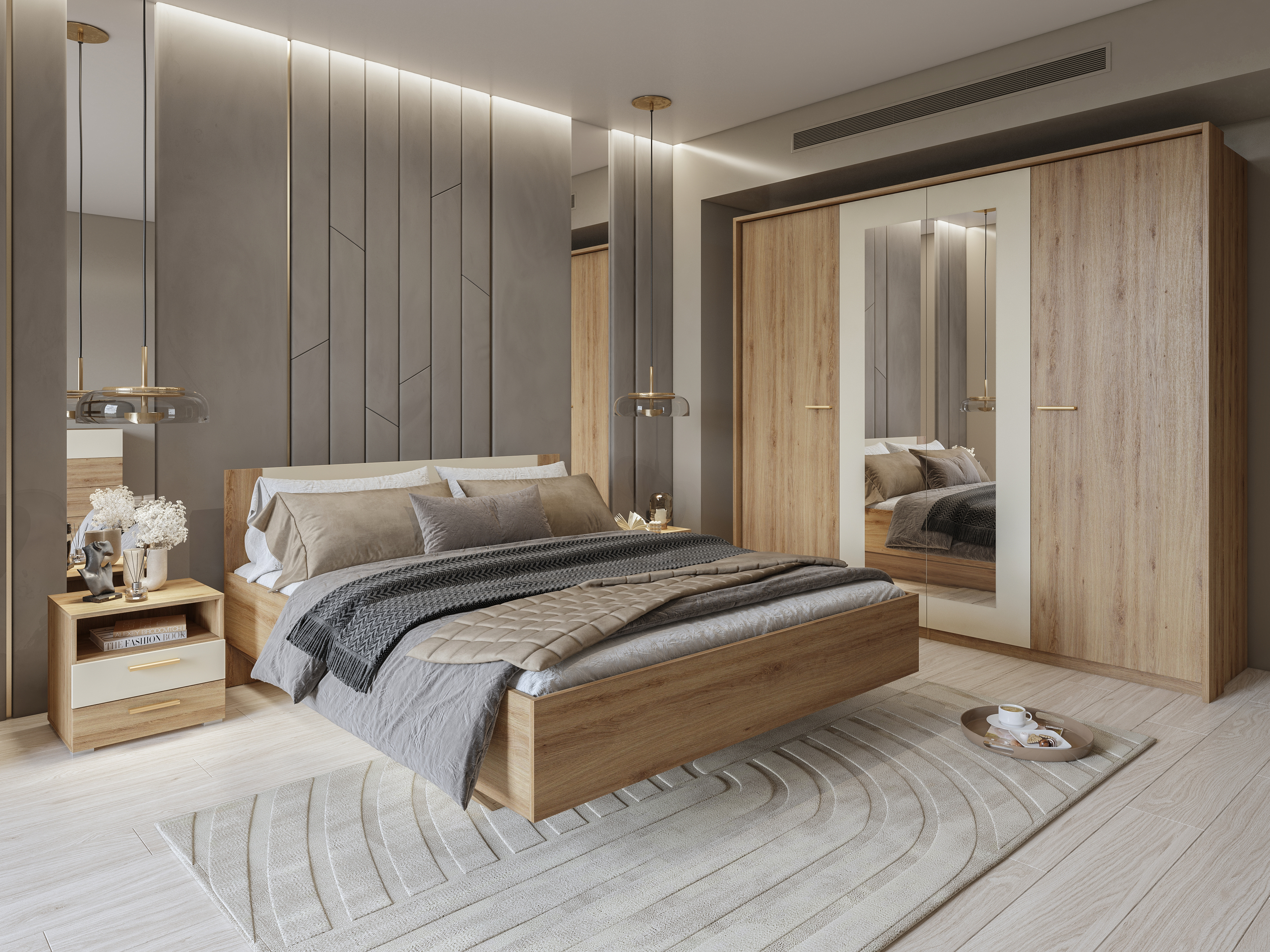 Bed Mirsevi 106 (180 x 200 cm)
