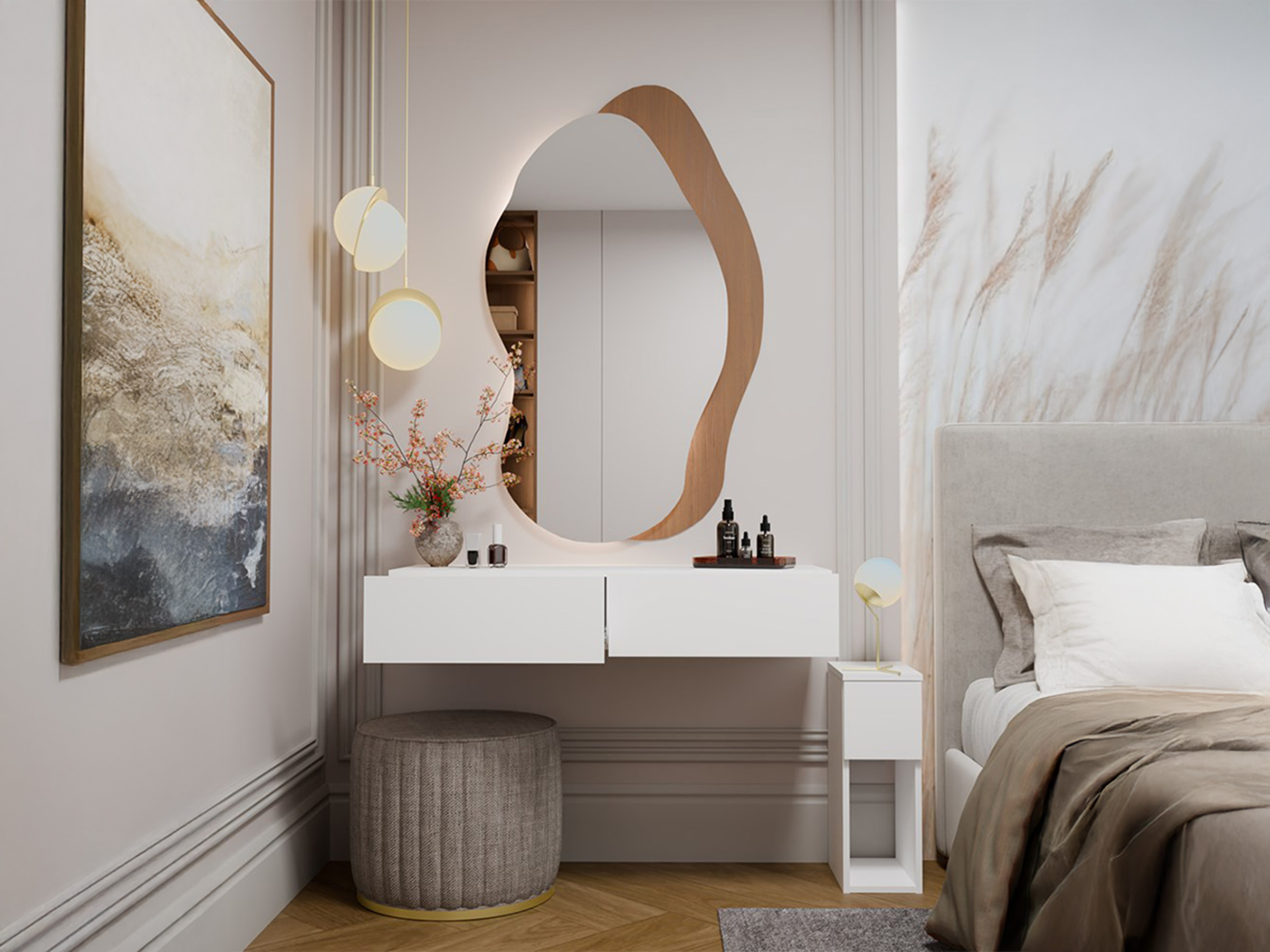 Console table Mandeville 341 (White)