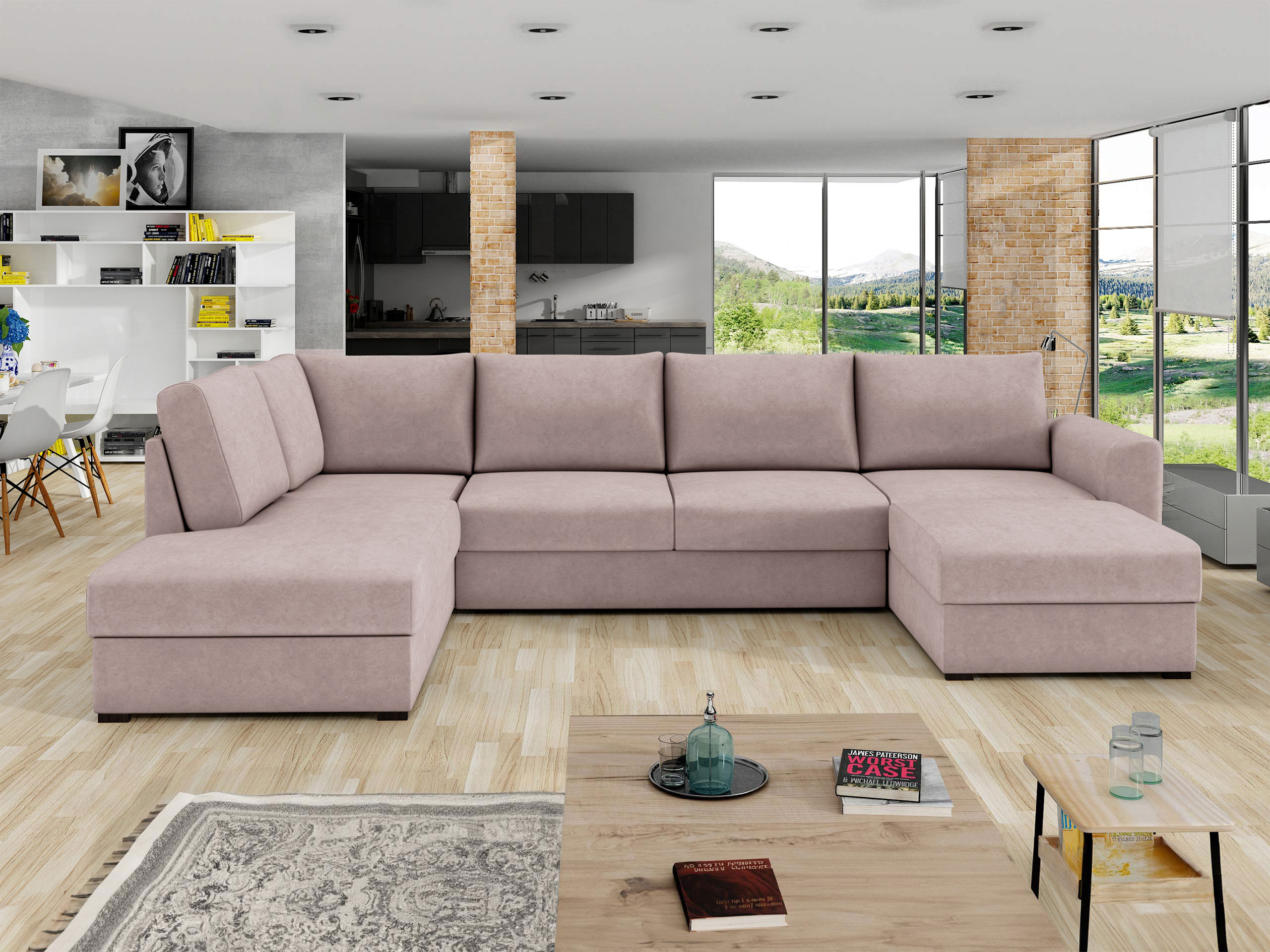 Corner sofa Comfivo Flumen (Zoya 03)