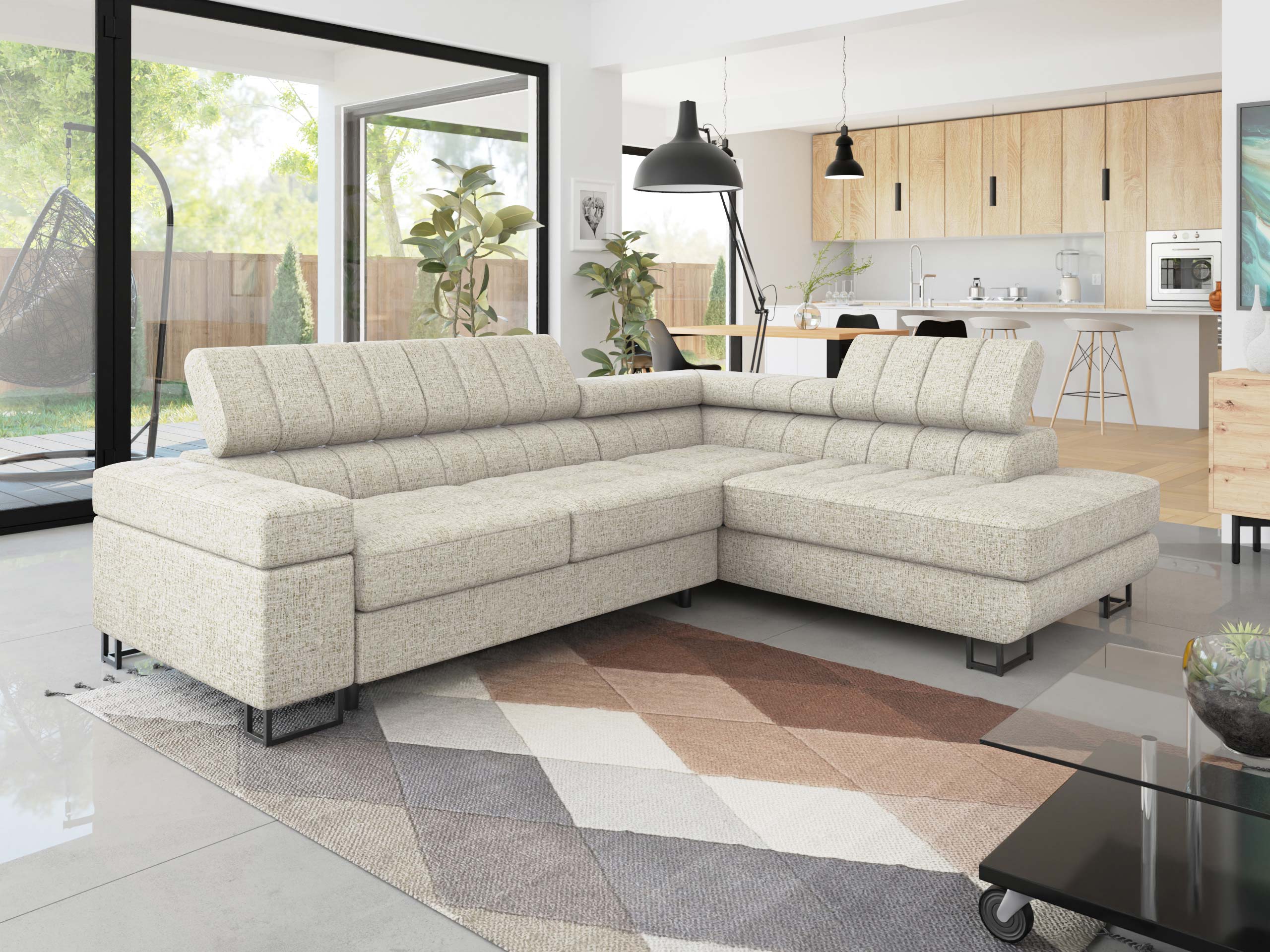 Corner sofa Comfivo Anima I (Corbett 08)