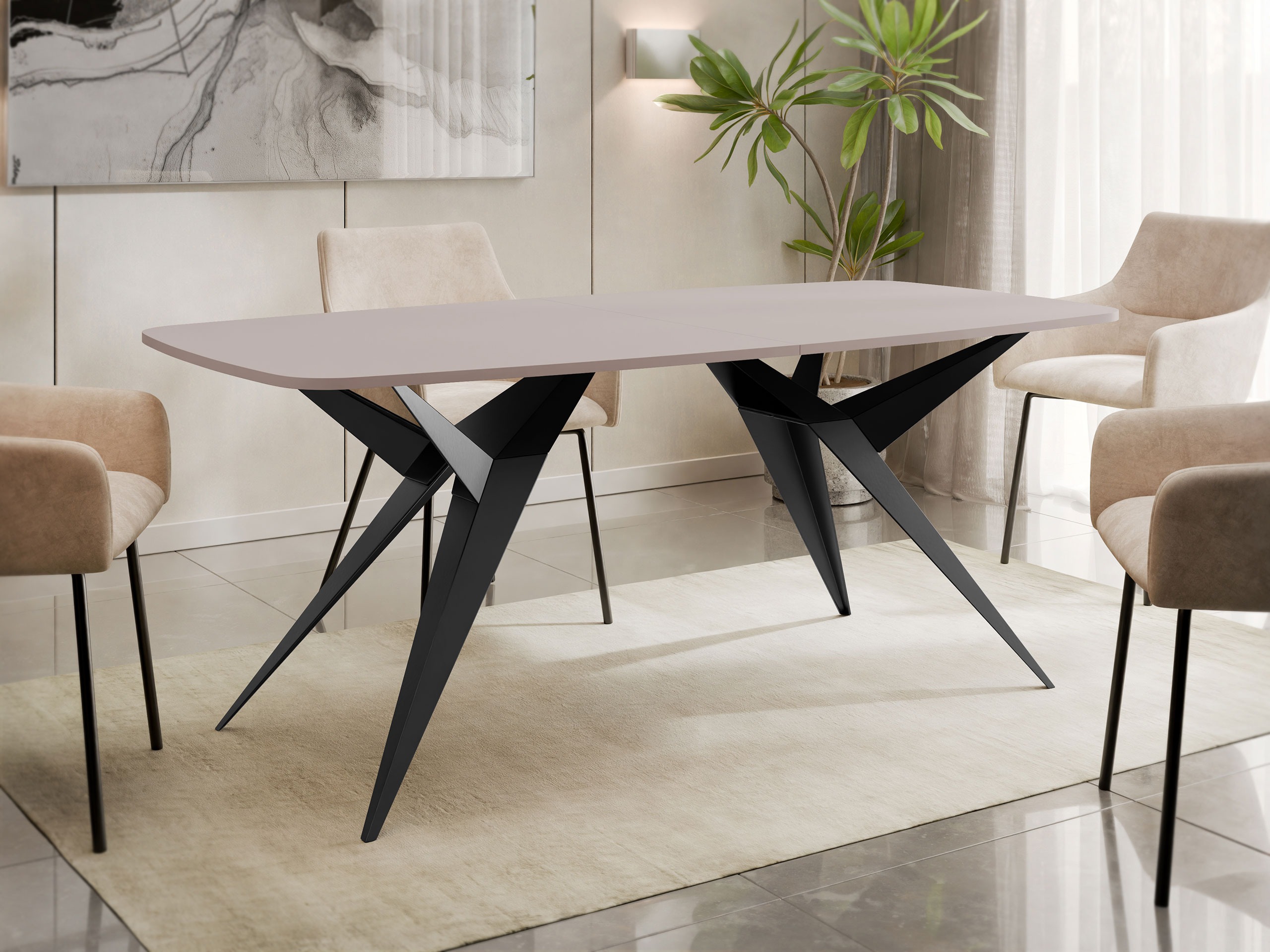 Table Oswego 152 (Cashmere)