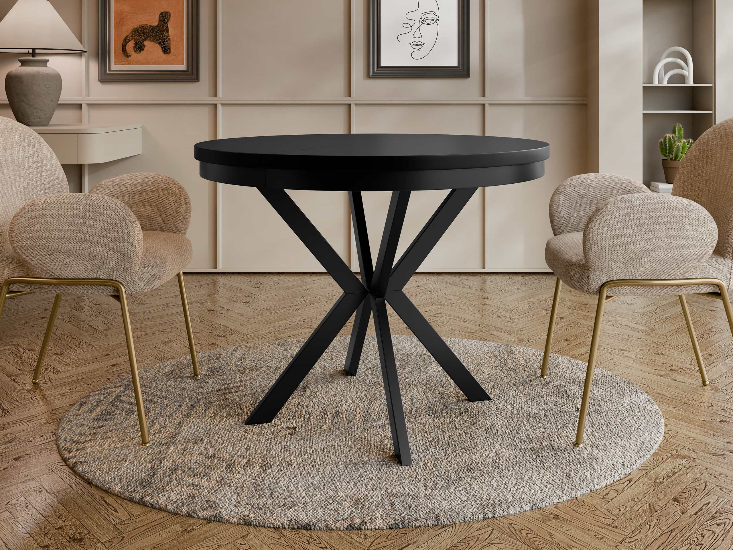 Table Oswego 155 (Black)