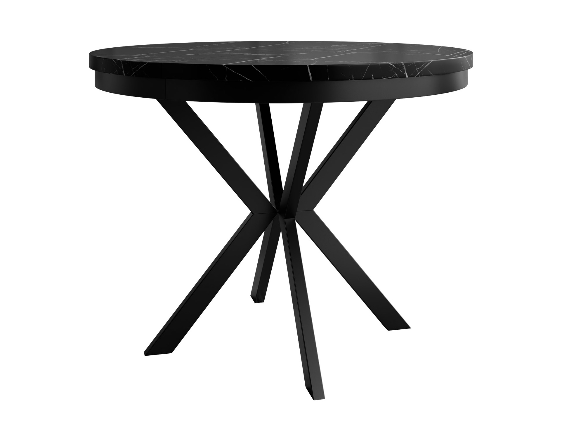 Table Oswego 156 (Black marble)