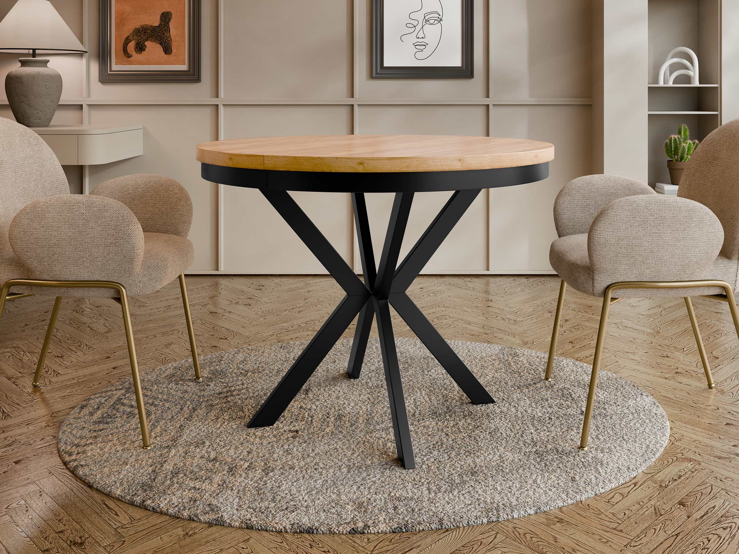 Table Oswego 156 (Craft golden oak)