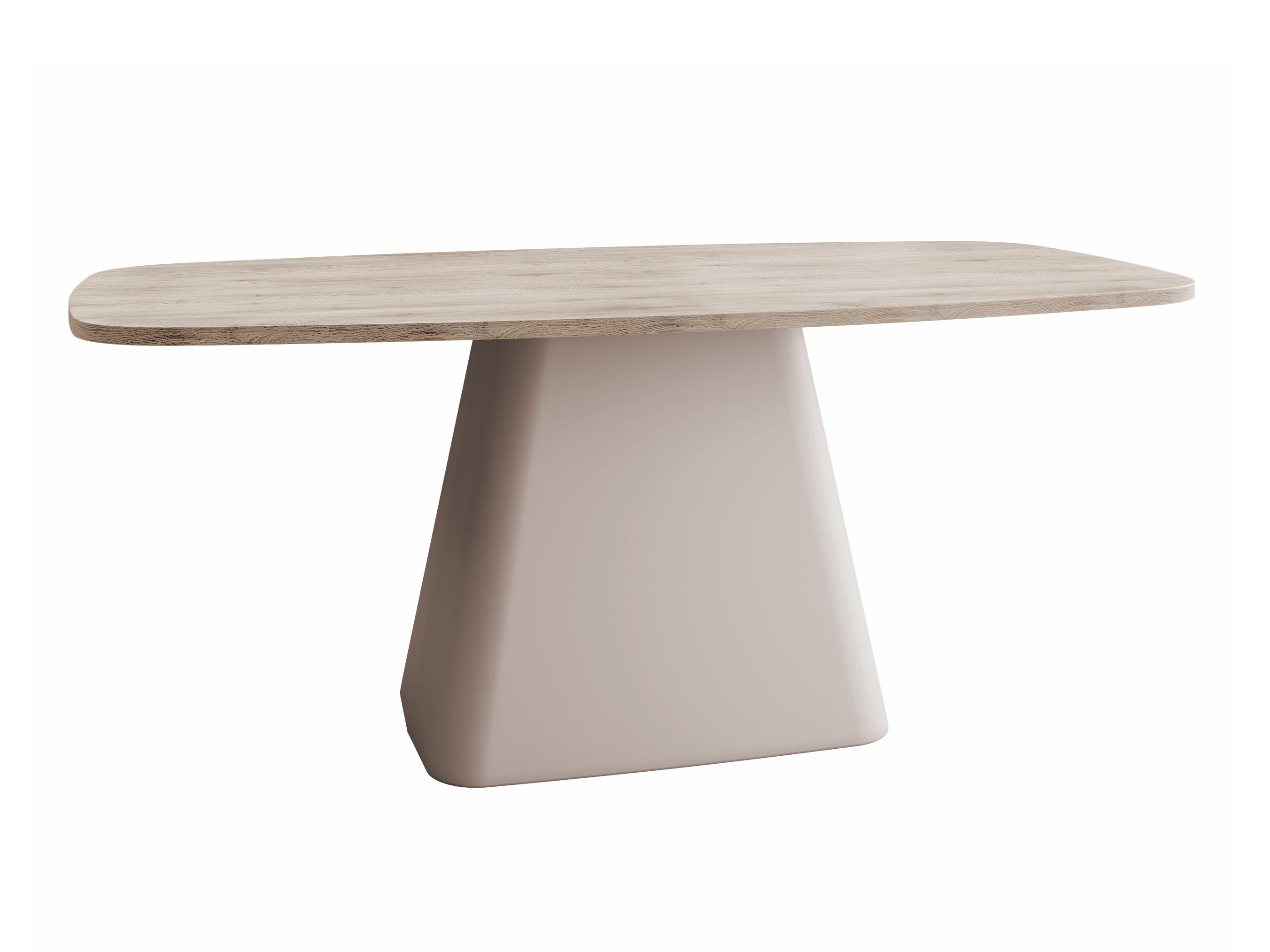 Coffee table Oswego 158 (Light wood + Cashmere)