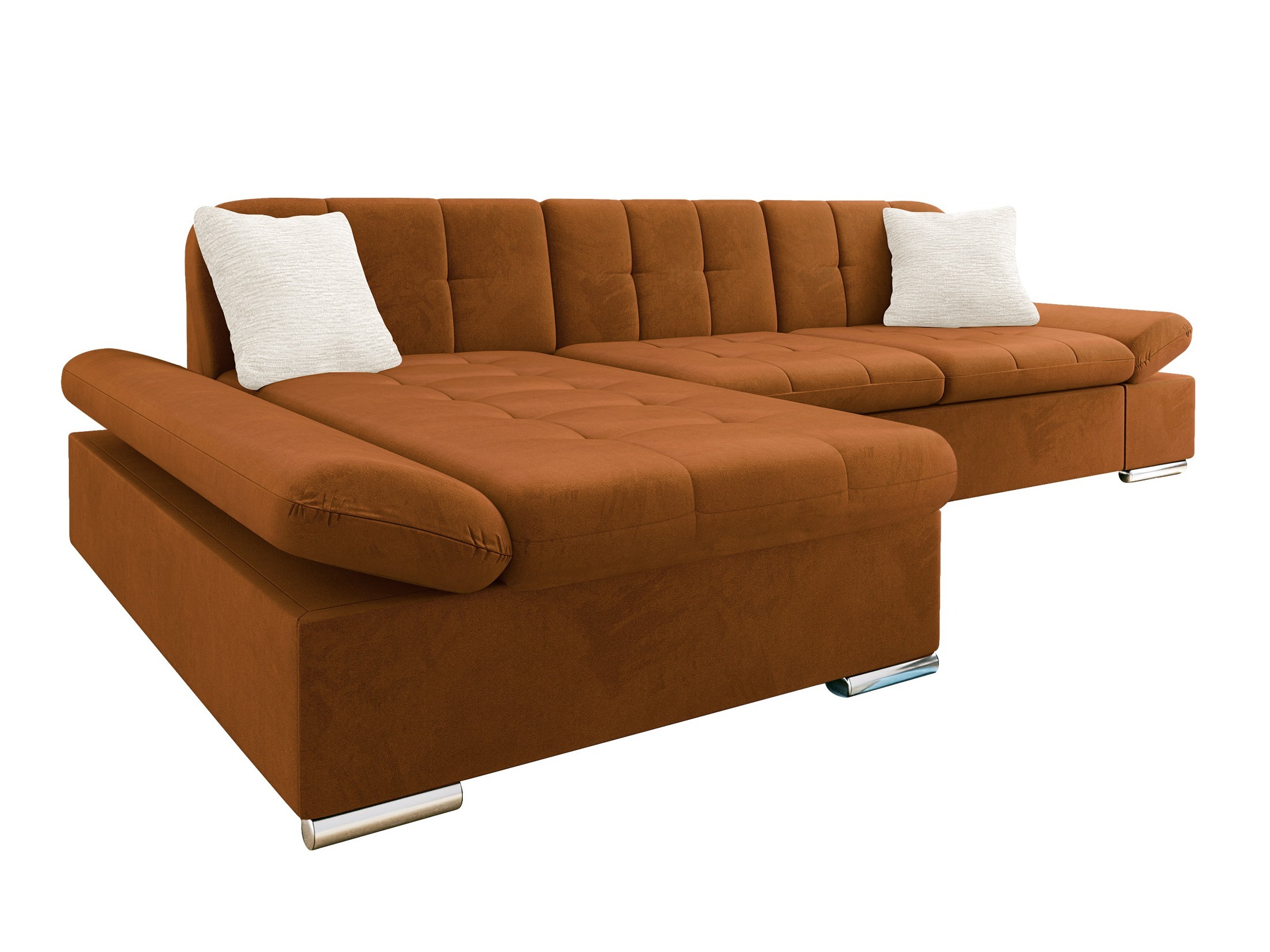 Corner sofa Comfivo Sanitas II (Piano 21 + Mokka 03)
