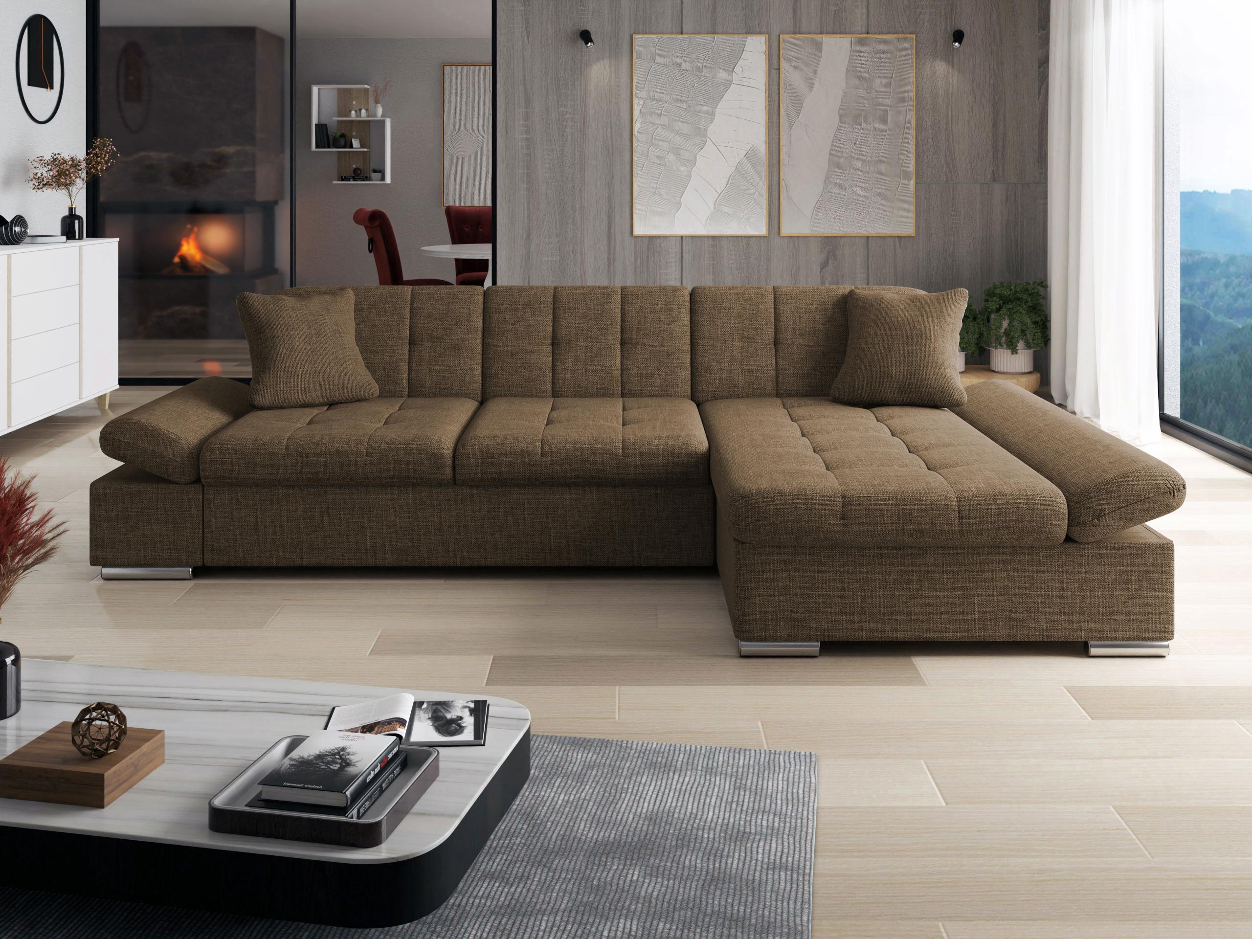 Corner sofa Comfivo Serenitas (Lux 03)