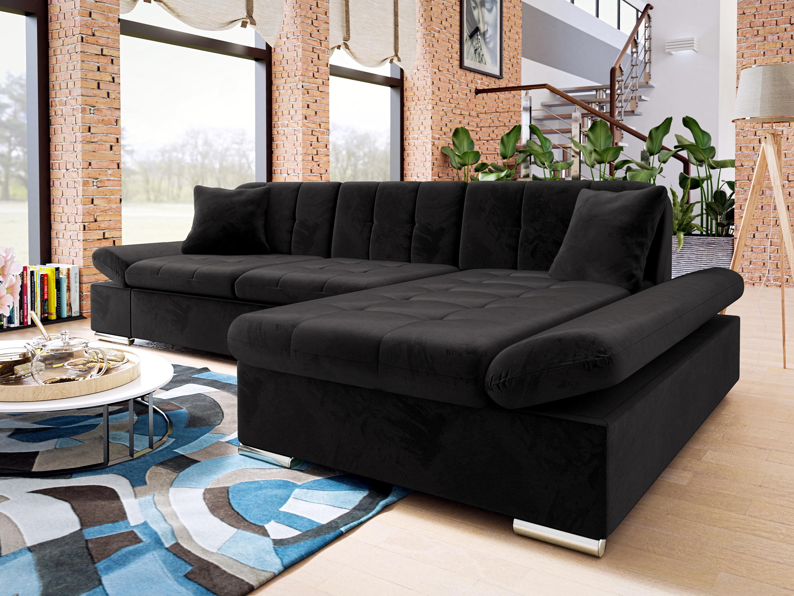Corner sofa Comfivo Serenitas (Piano 17)
