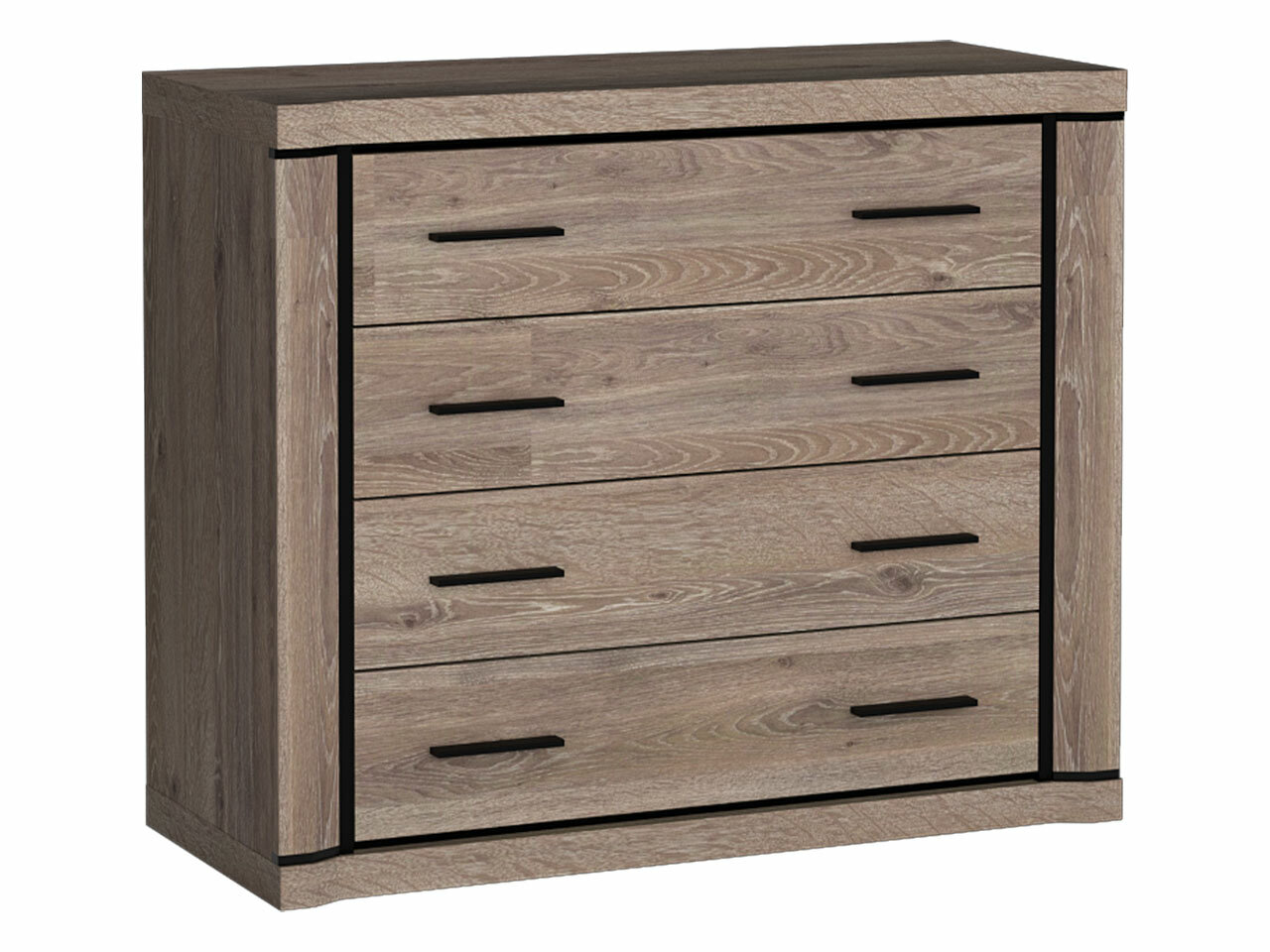 Chest of drawers Lorelie 101 (Trufel oak)
