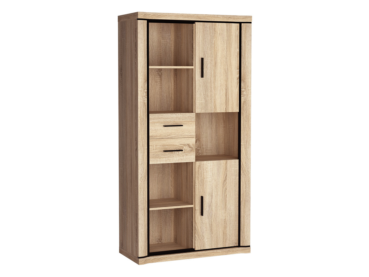 Bookcase Lorelie 120 (Sonoma oak)
