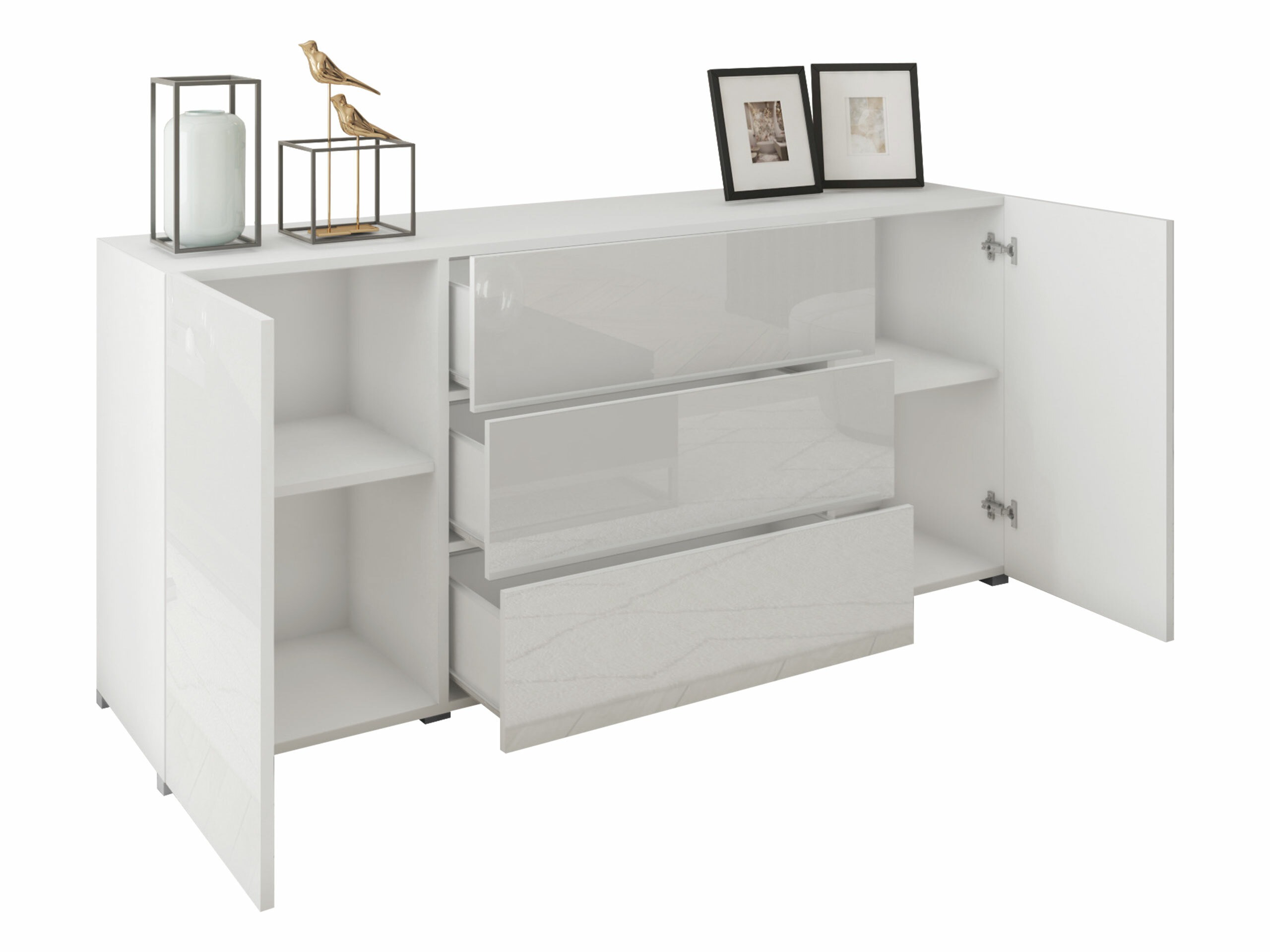 Chest of drawers Sarasota 191 (Wotan Oak + Graphite)