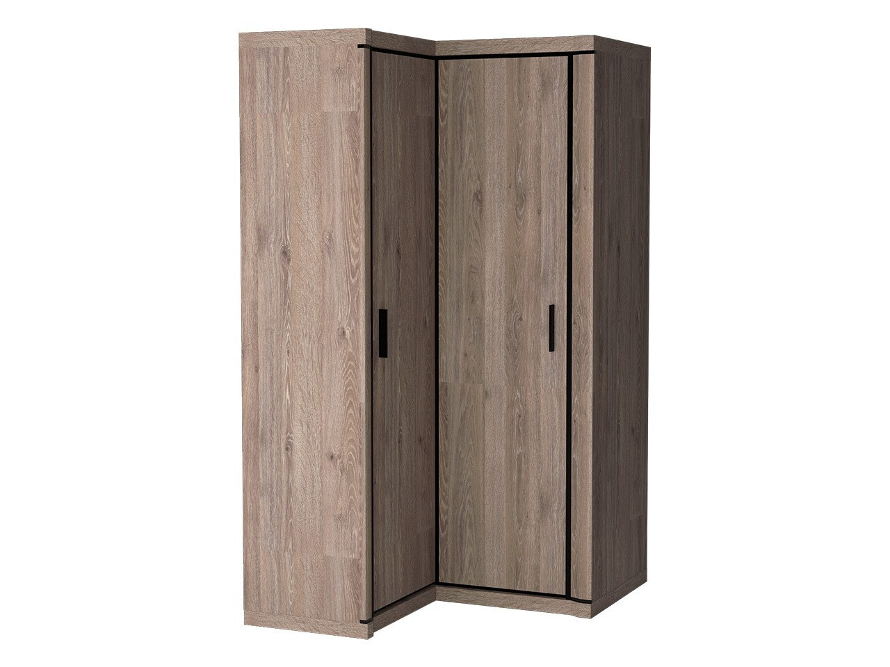 Corner wardrobe Lorelie 119 (Trufel oak)