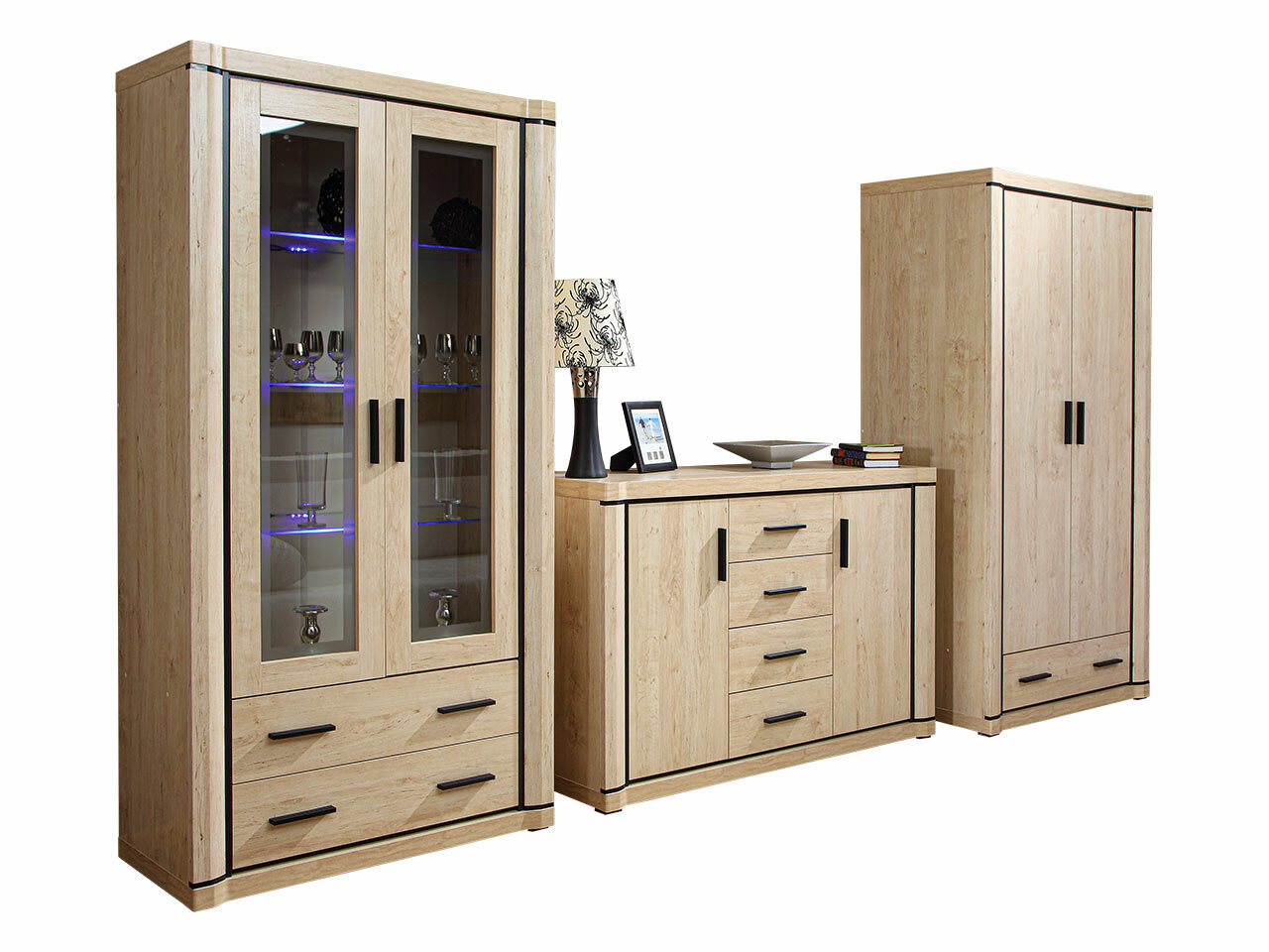 Living room set Lorelie 125 (Sonoma oak)