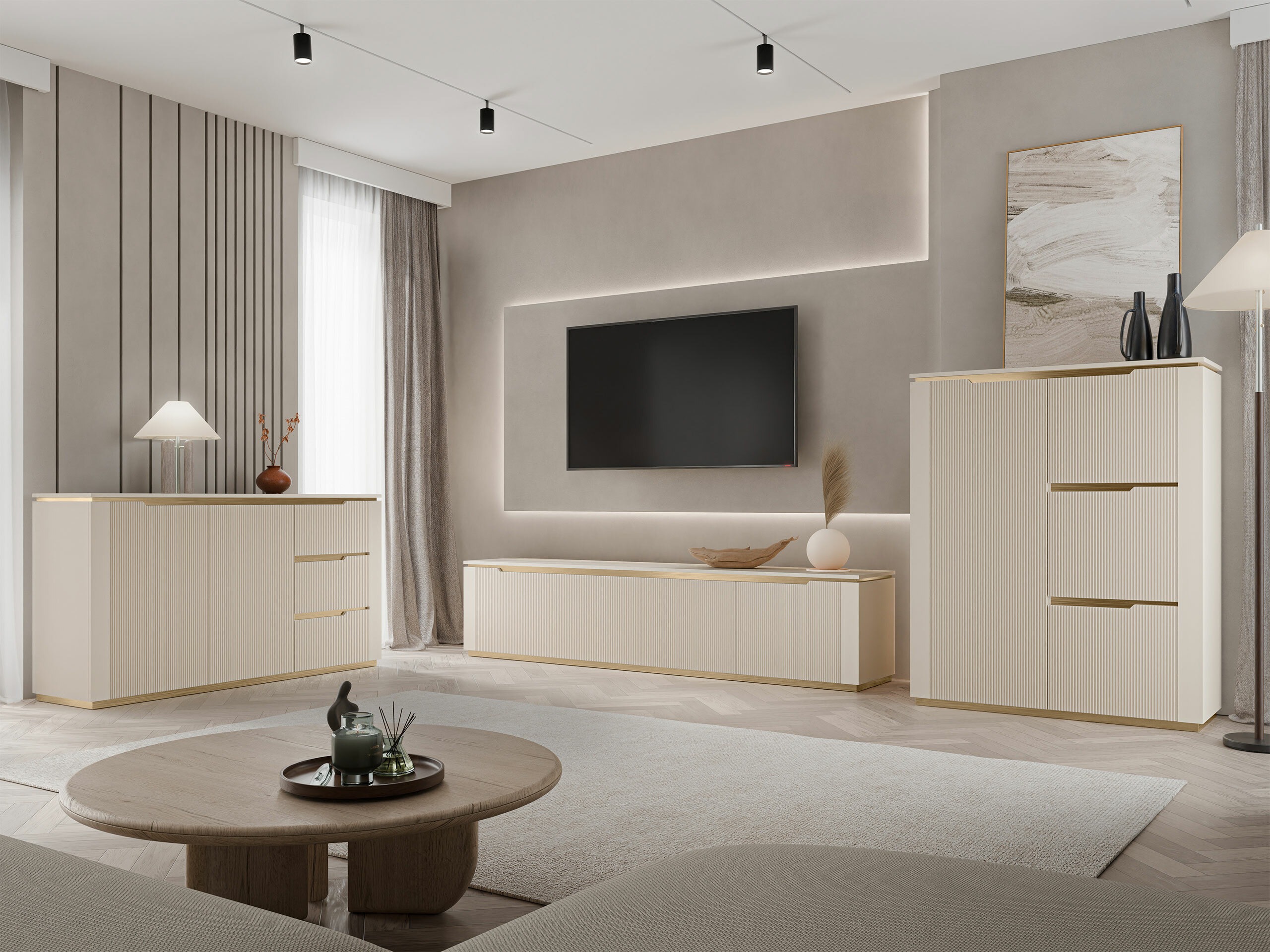 TV stand Comfivo Ovitas