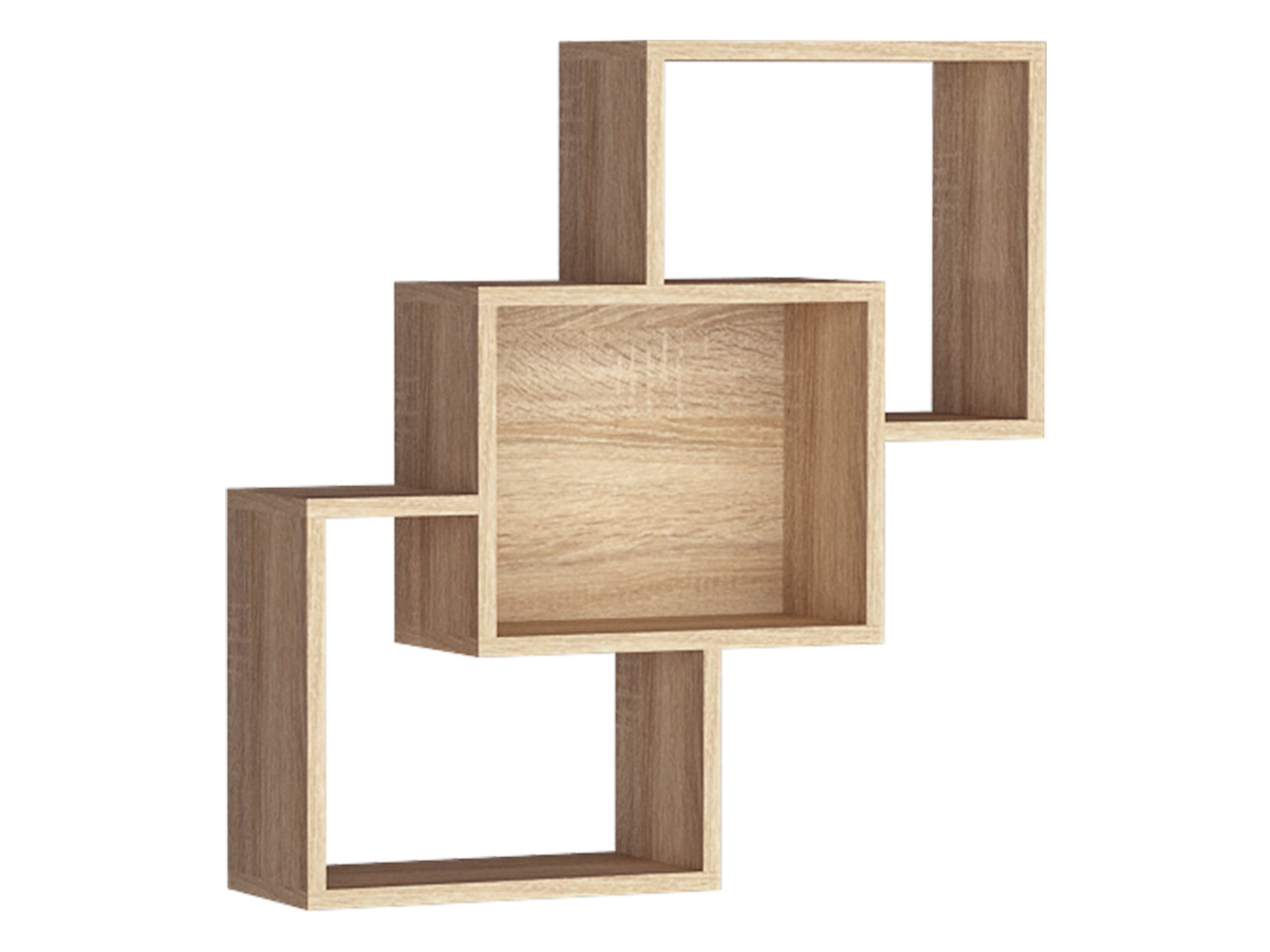 Wall shelf Lorelie 121 (Sonoma oak)