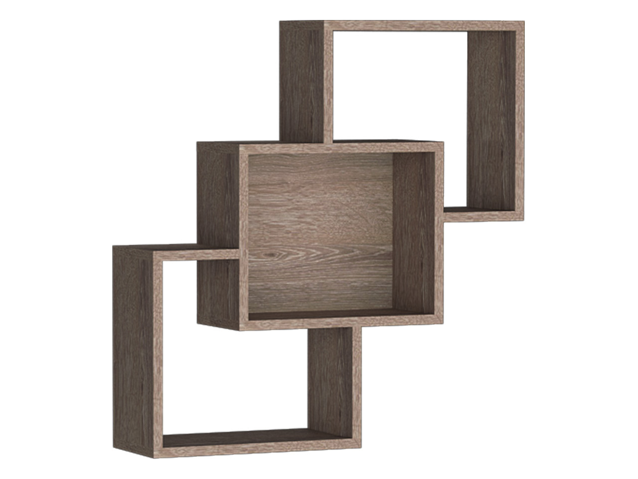Wall shelf Lorelie 121 (Trufel oak)
