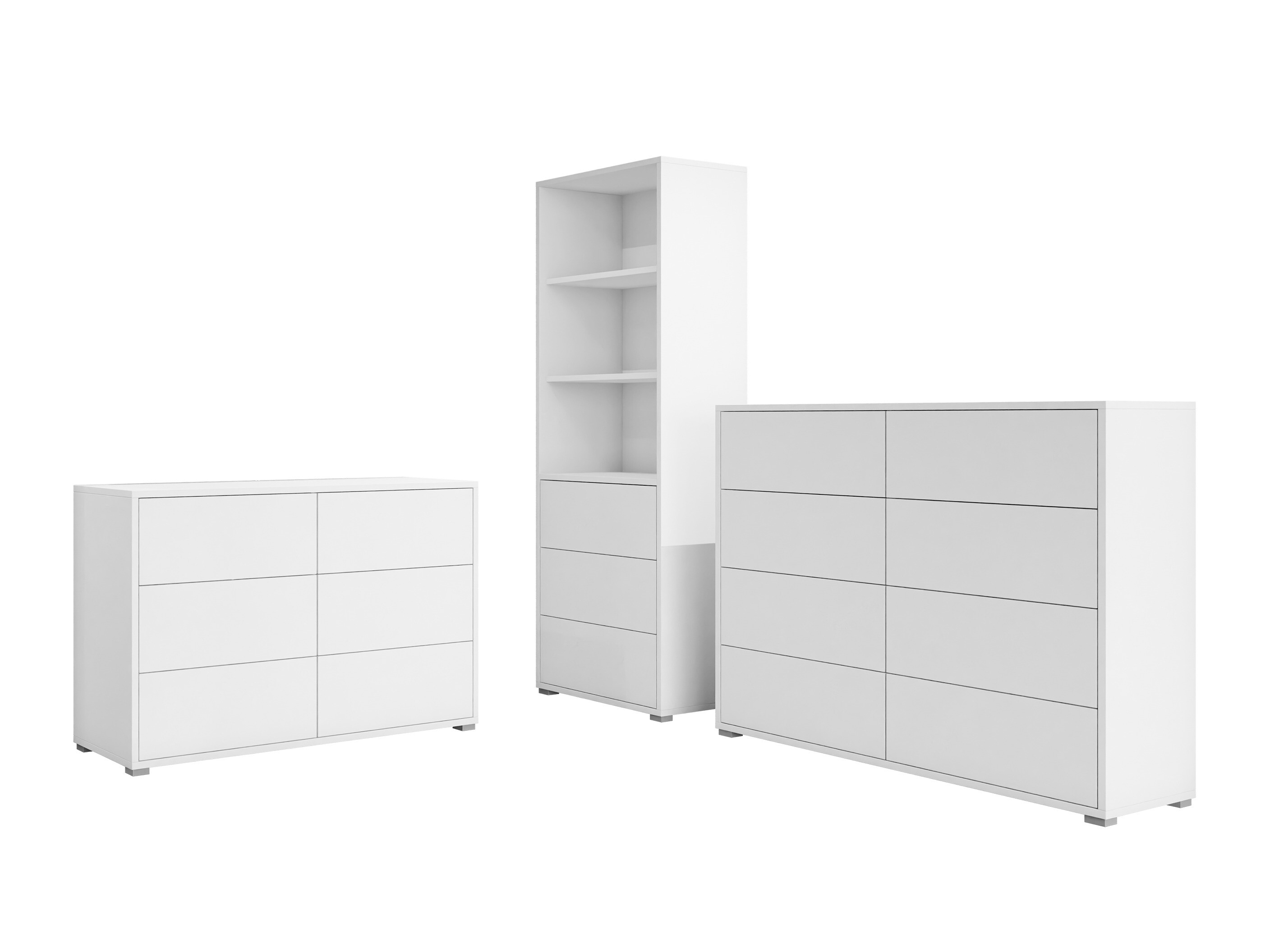Living room set Comfivo Tutela I (White)
