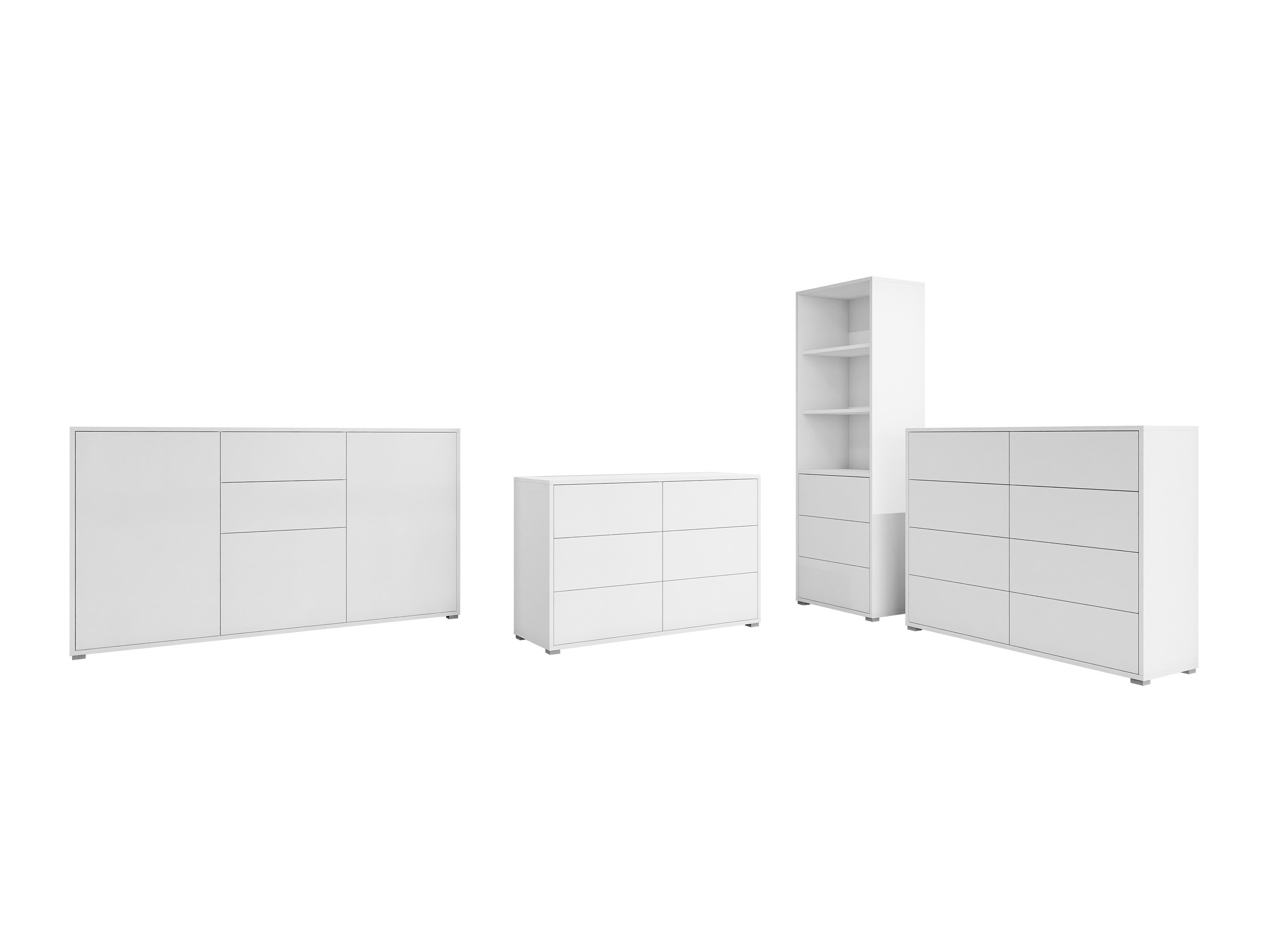 Living room set Comfivo Tutela II (White)