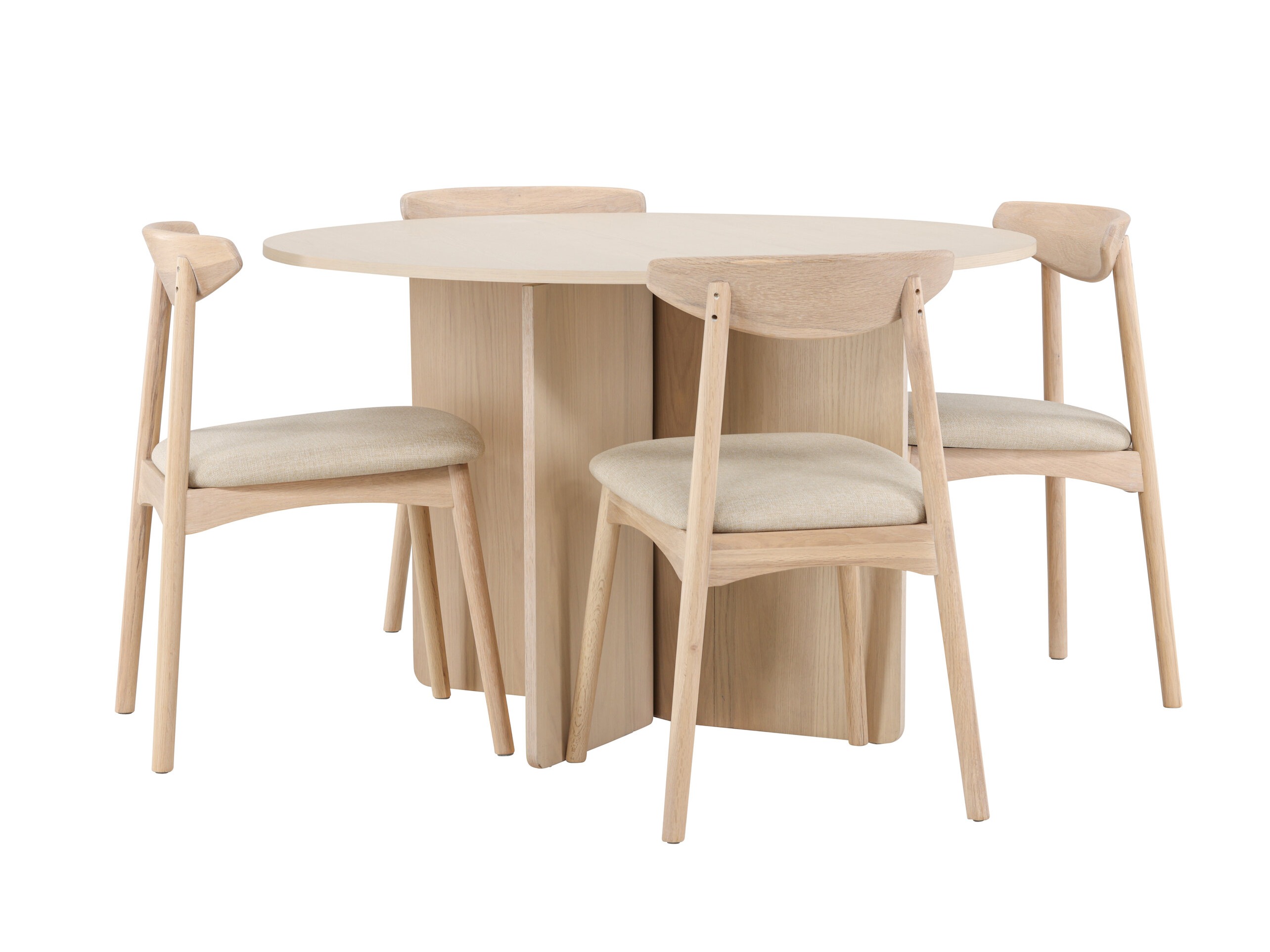 Dining set Dallas 4986 (Light wood)