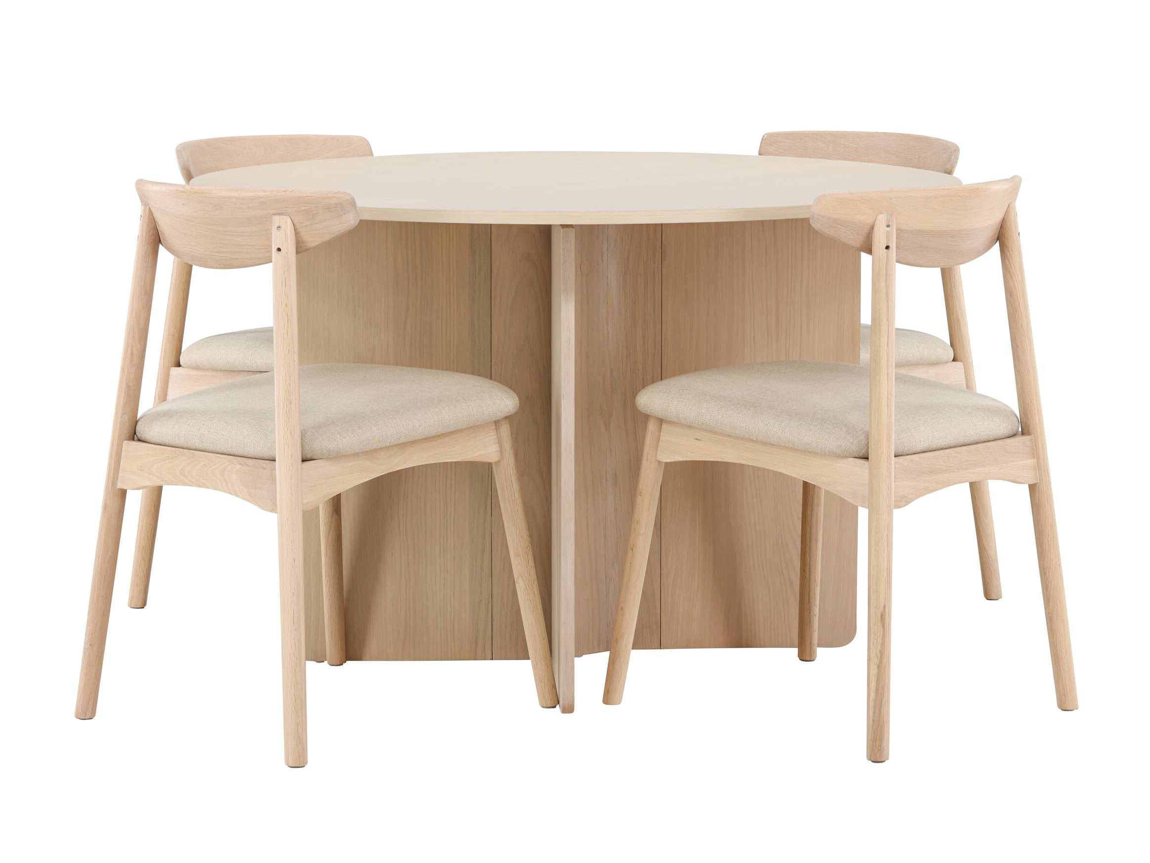 Dining set Dallas 4986 (Light wood)