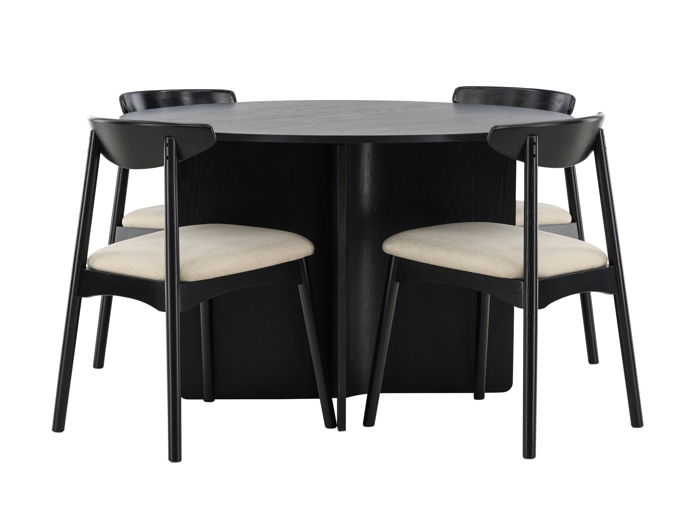 Dining set Dallas 4986 (Black)