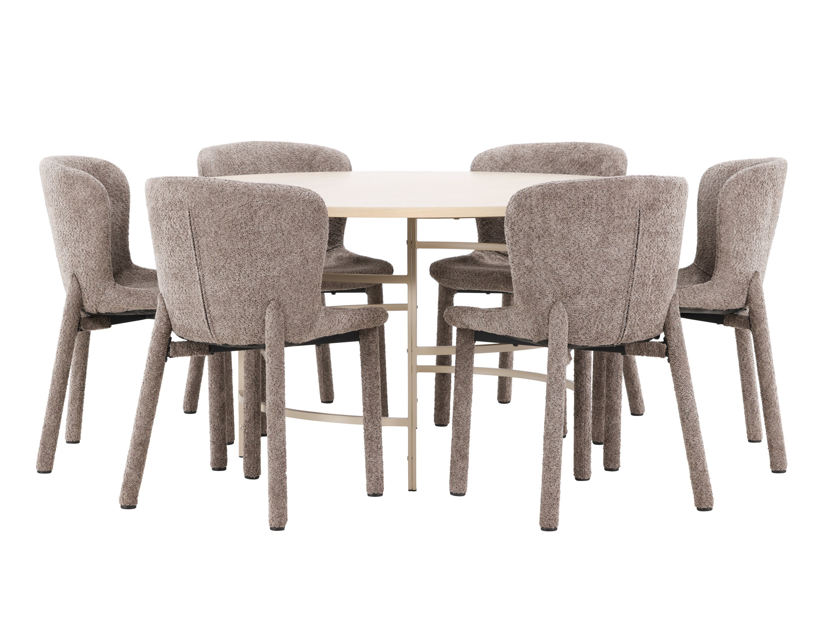 Dining set Dallas 4987 (Light brown)