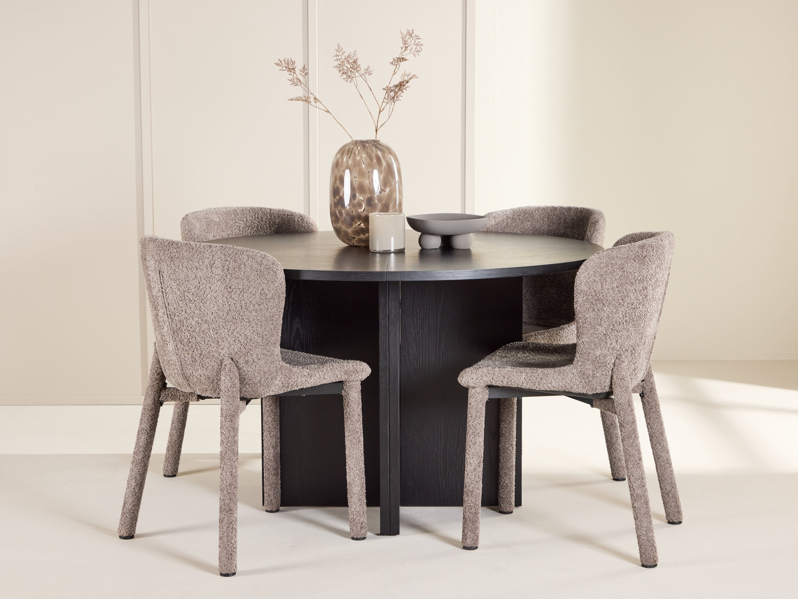 Dining set Dallas 4988 (Black)