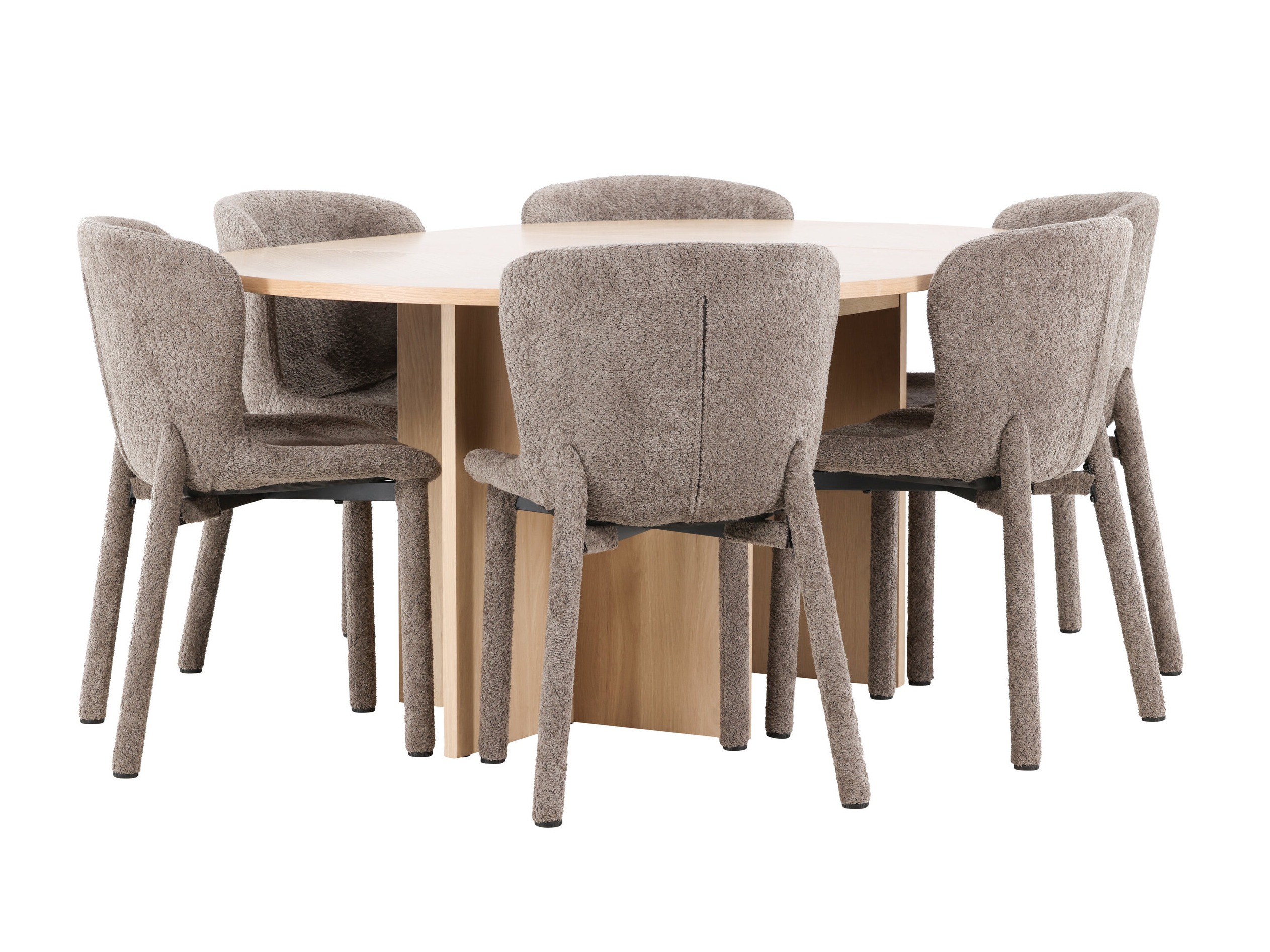 Dining set Dallas 4989 (Oak)
