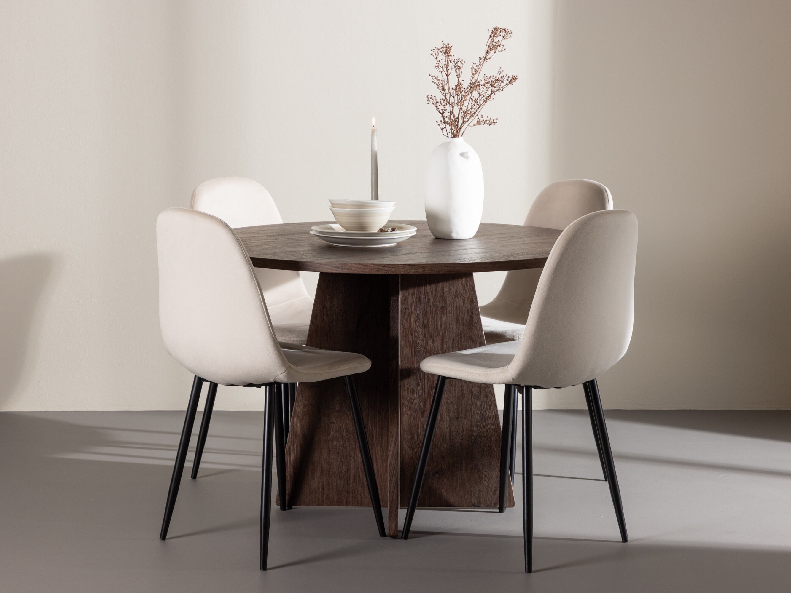 Dining set Dallas 5009 (Beige)