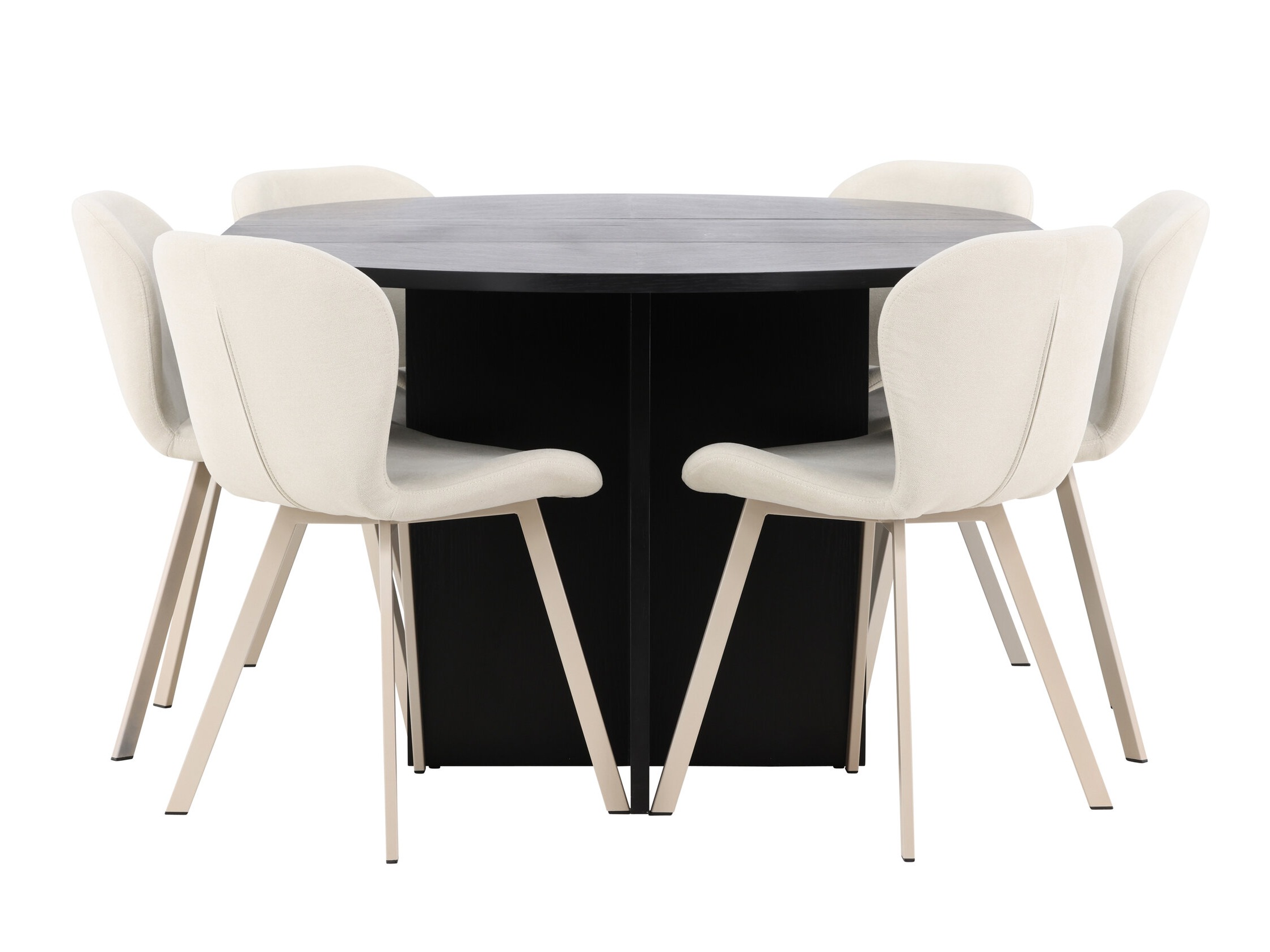 Dining set Dallas 5010 (Black)