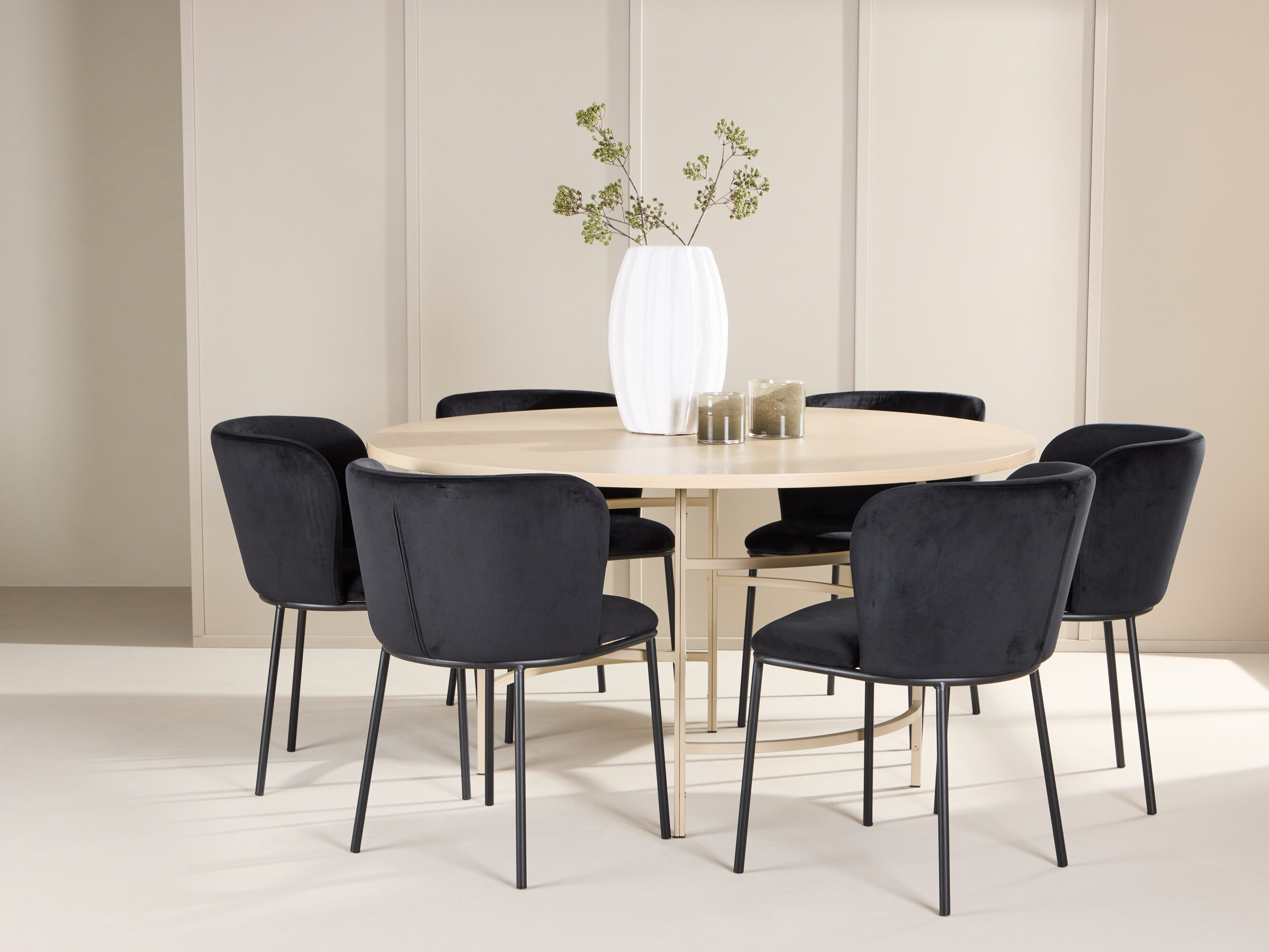 Dining set Dallas 5015 (Light brown)