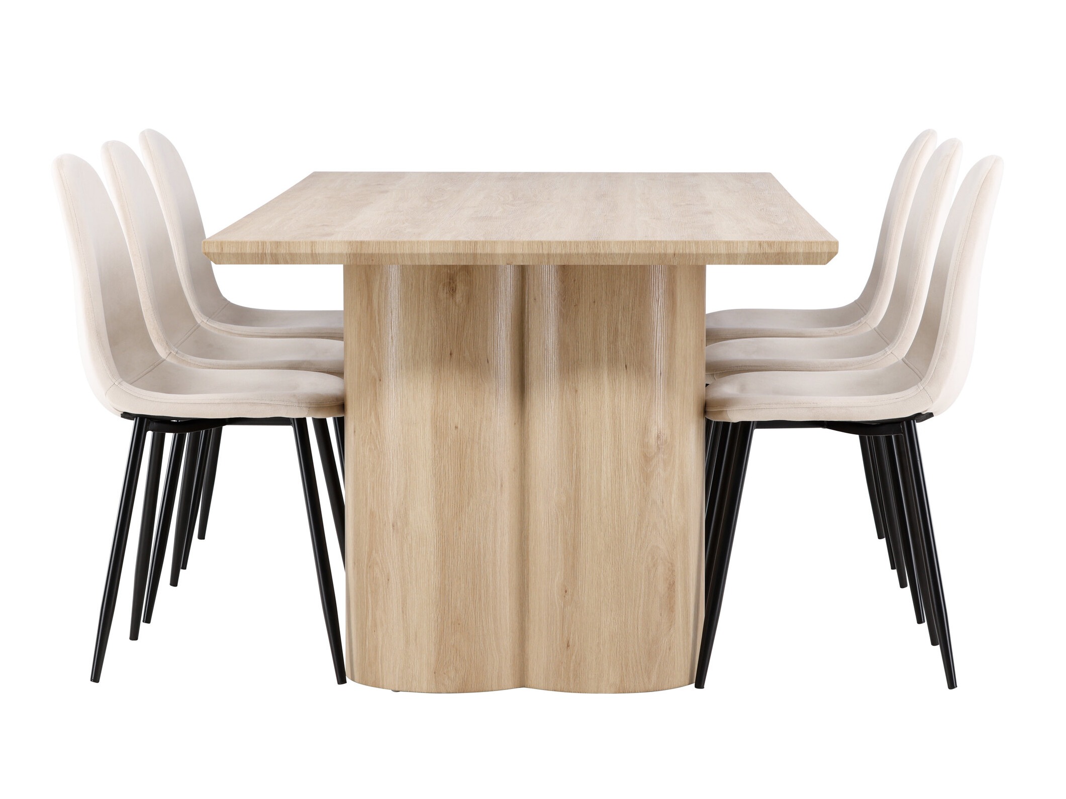 Dining set Dallas 5018 (Beige)