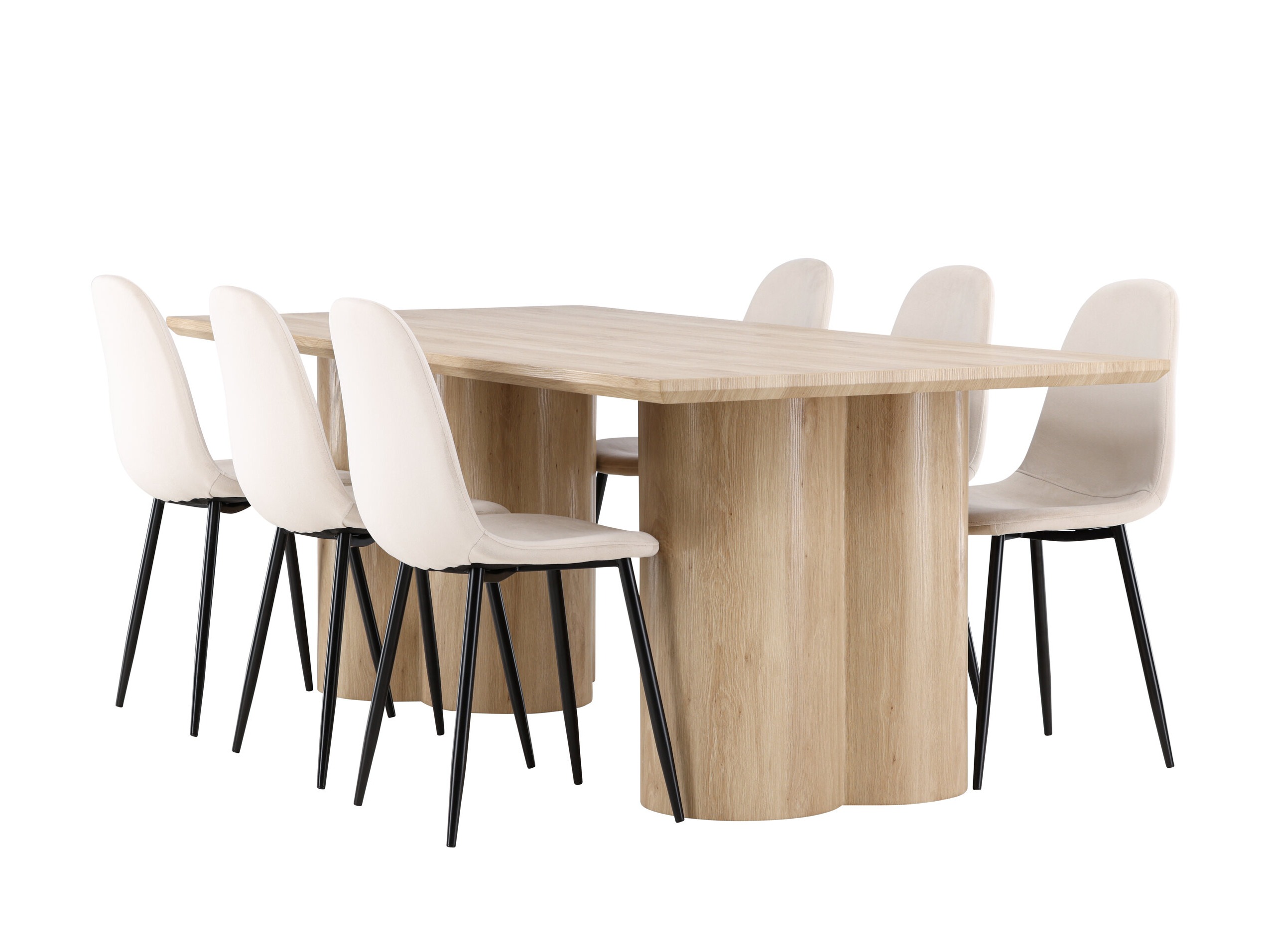 Dining set Dallas 5018 (Beige)