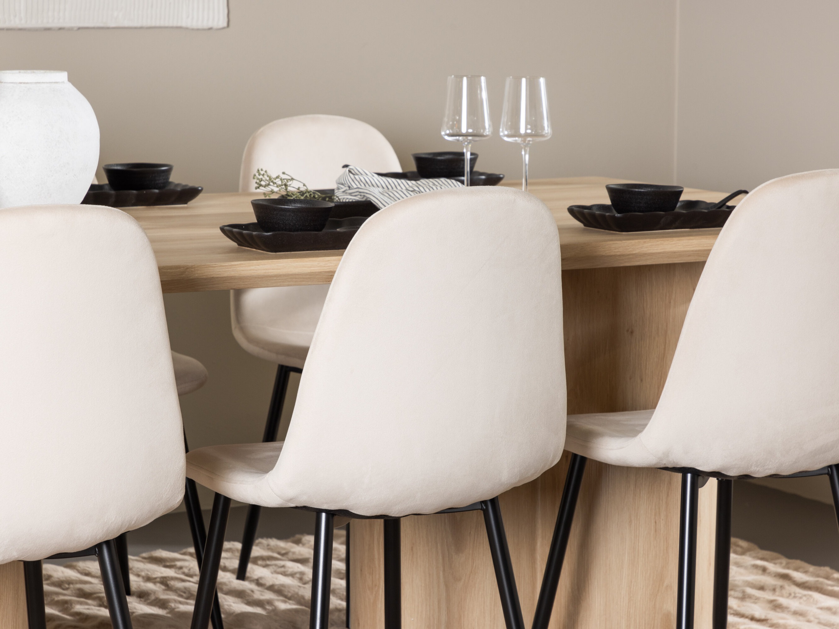 Dining set Dallas 5018 (Beige)