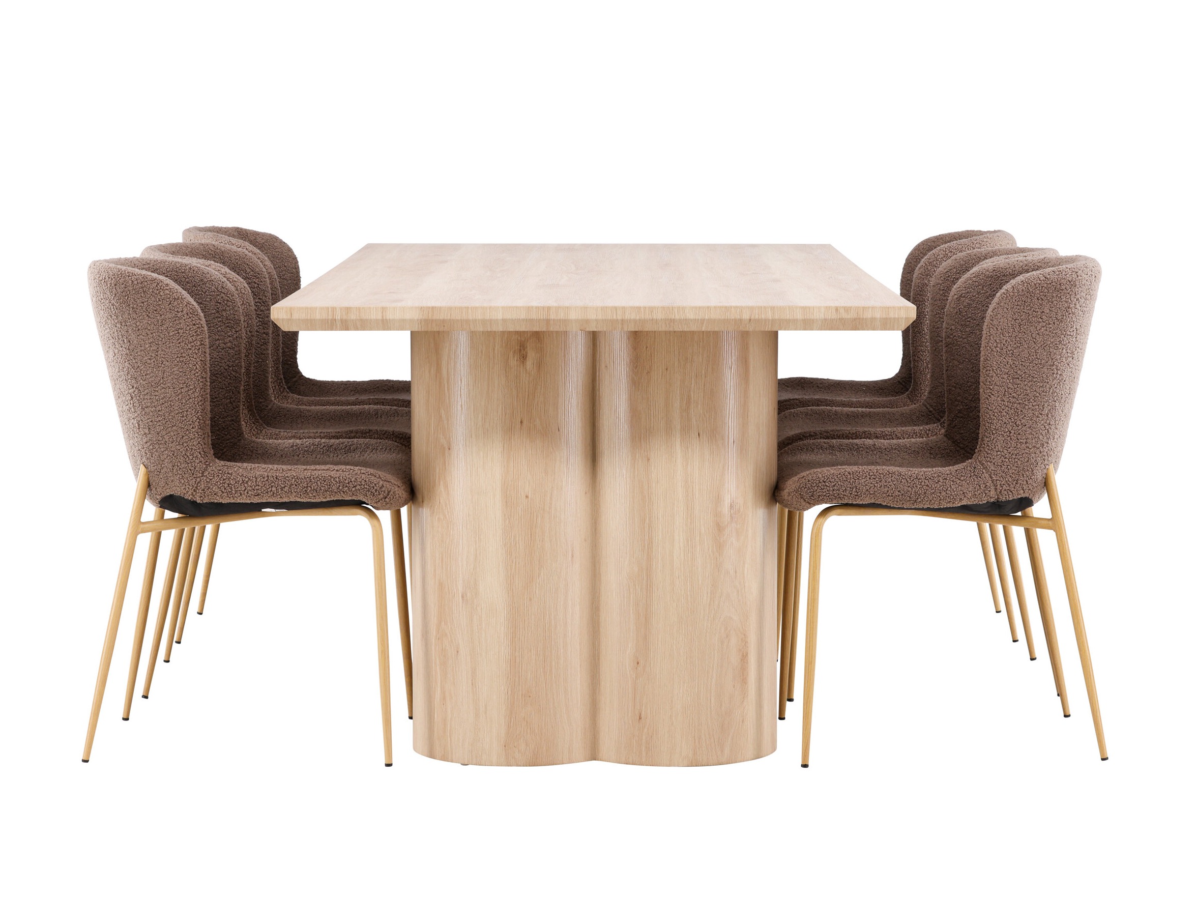 Dining set Dallas 5021 (Brown)