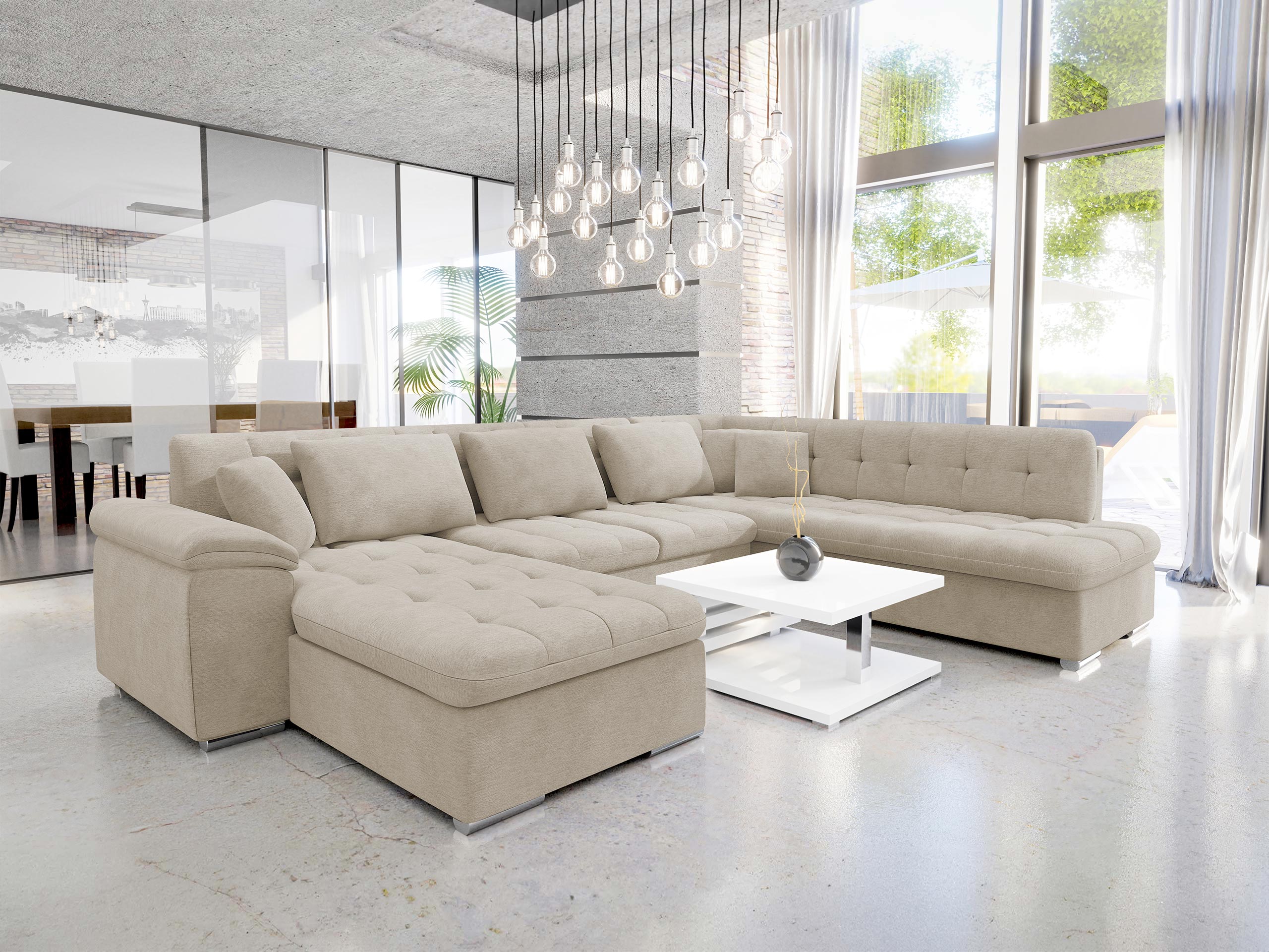 Corner sofa Comfivo Gemma (Left)