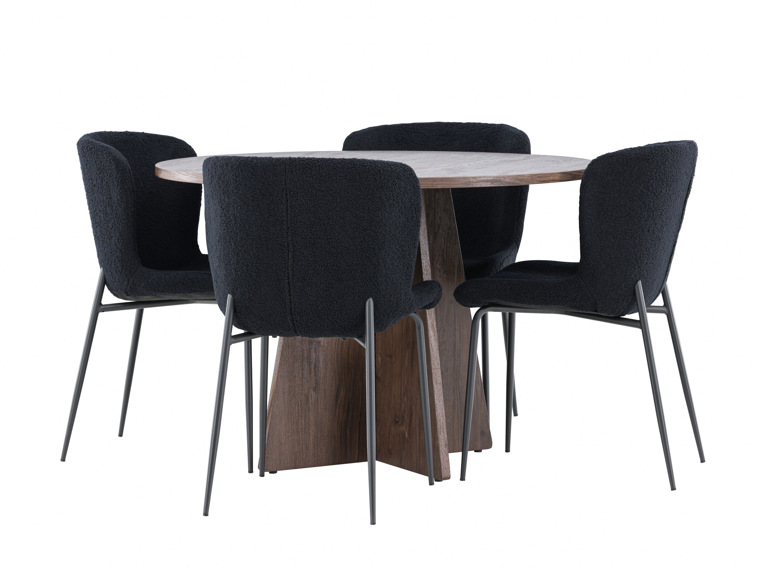 Dining set Dallas 5051 (Black)