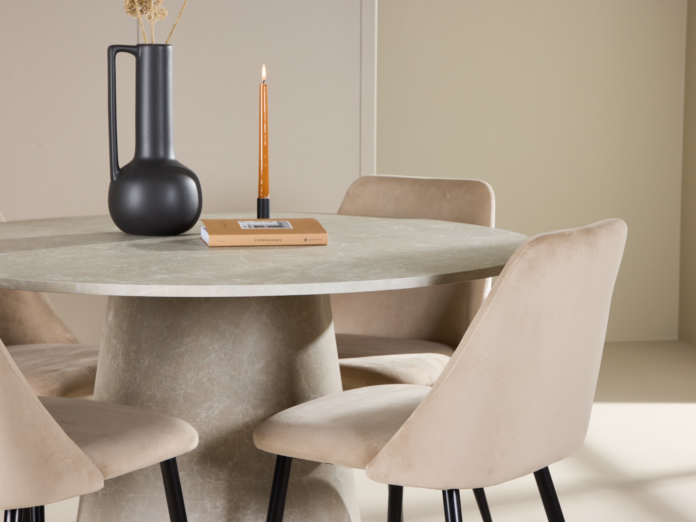 Dining set Dallas 5069 (Light brown)