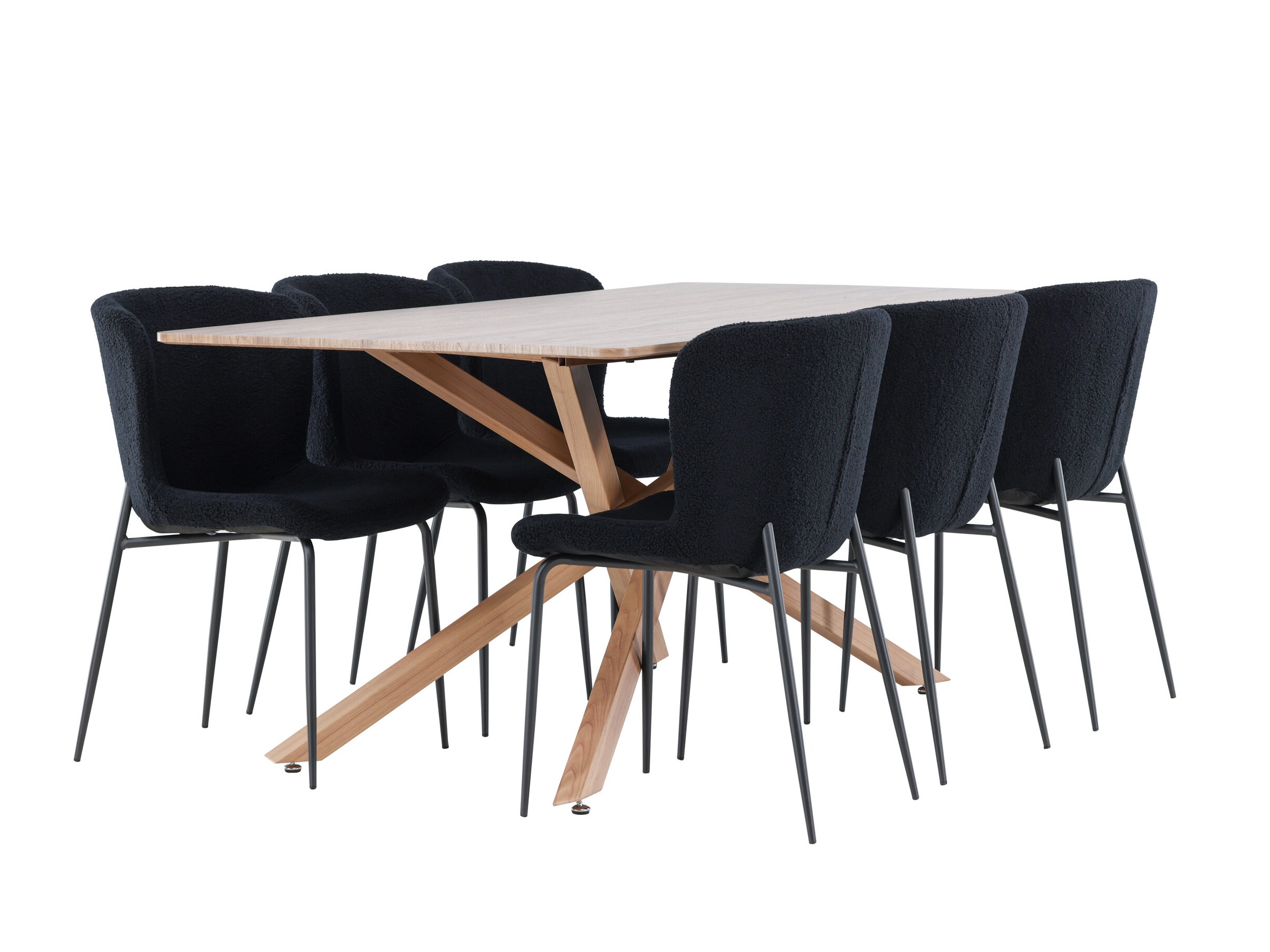 Dining set Dallas 5102 (Black)