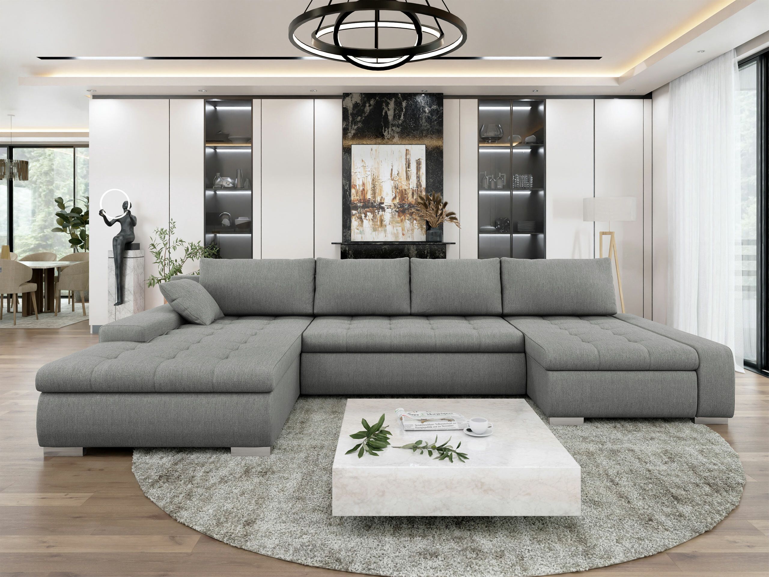 Corner sofa Comfivo Oliva (Rico 12)