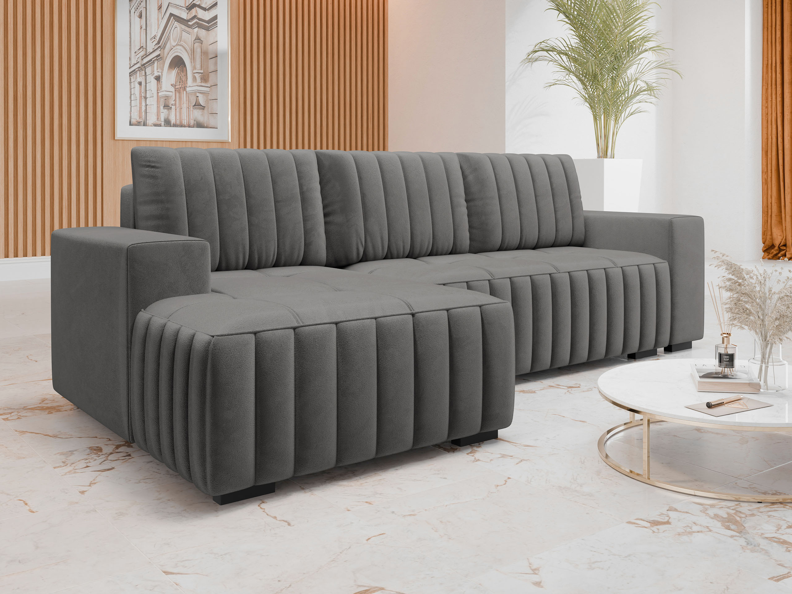 Corner sofa Modestas I (Manila 16)