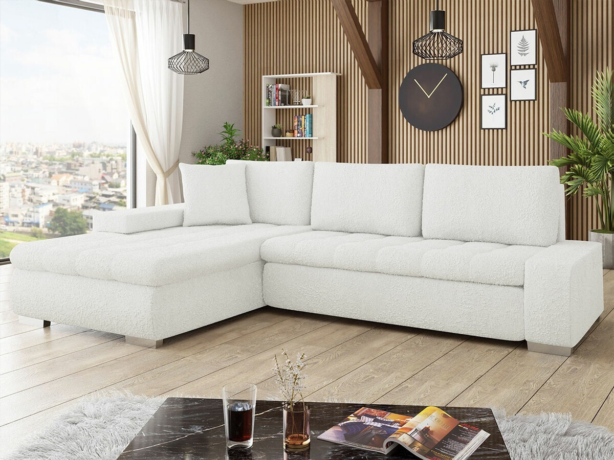 Corner sofa Comfivo Nitor II (Boucle Abriamo 04)