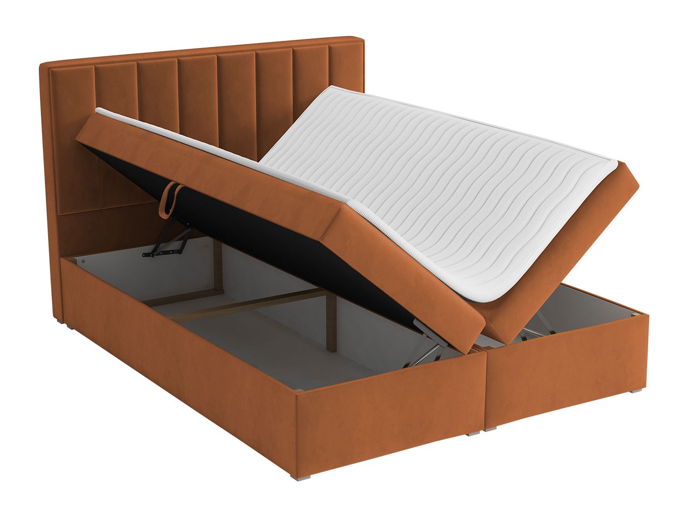 Continental bed Pomona 116 (Magic velvet 2206)