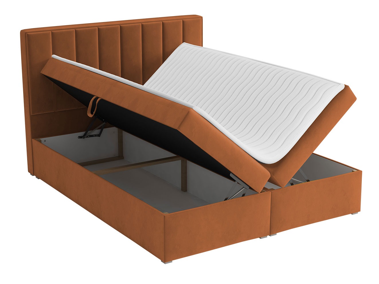 Continental bed Pomona 116 (Magic velvet 2213)