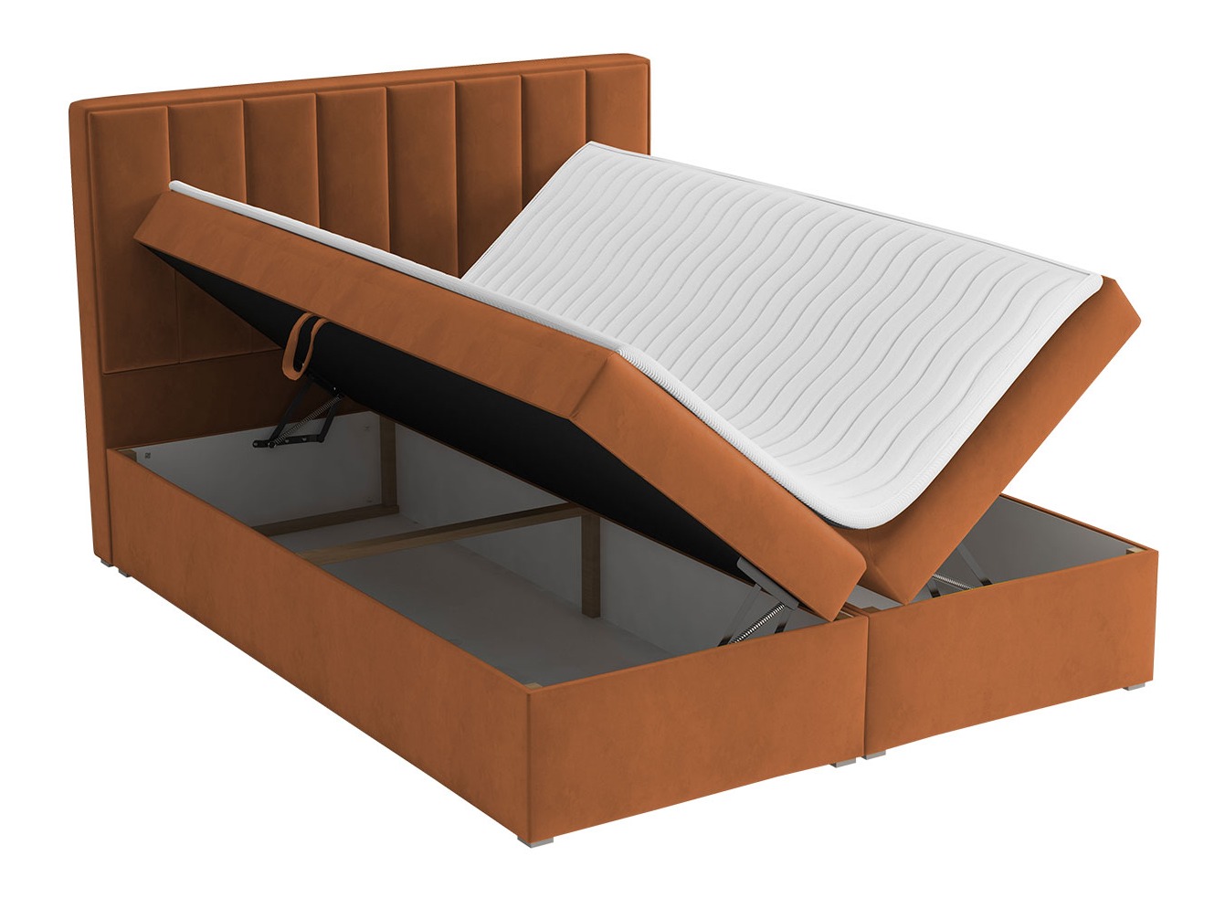 Continental bed Pomona 116 (Magic velvet 2216)