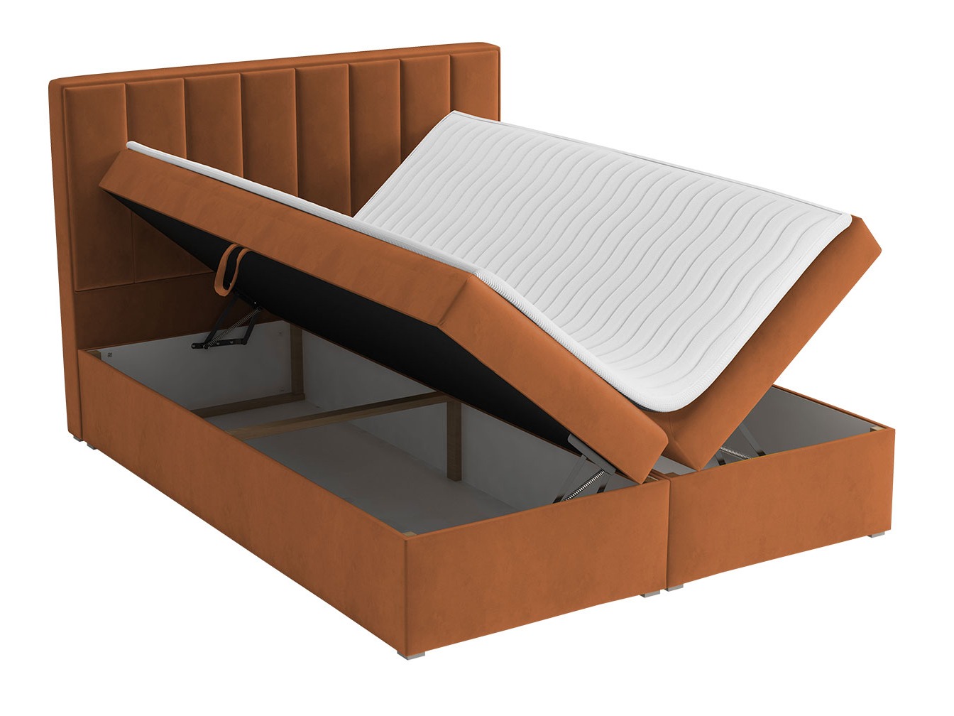 Continental bed Pomona 116 (Magic velvet 2217)